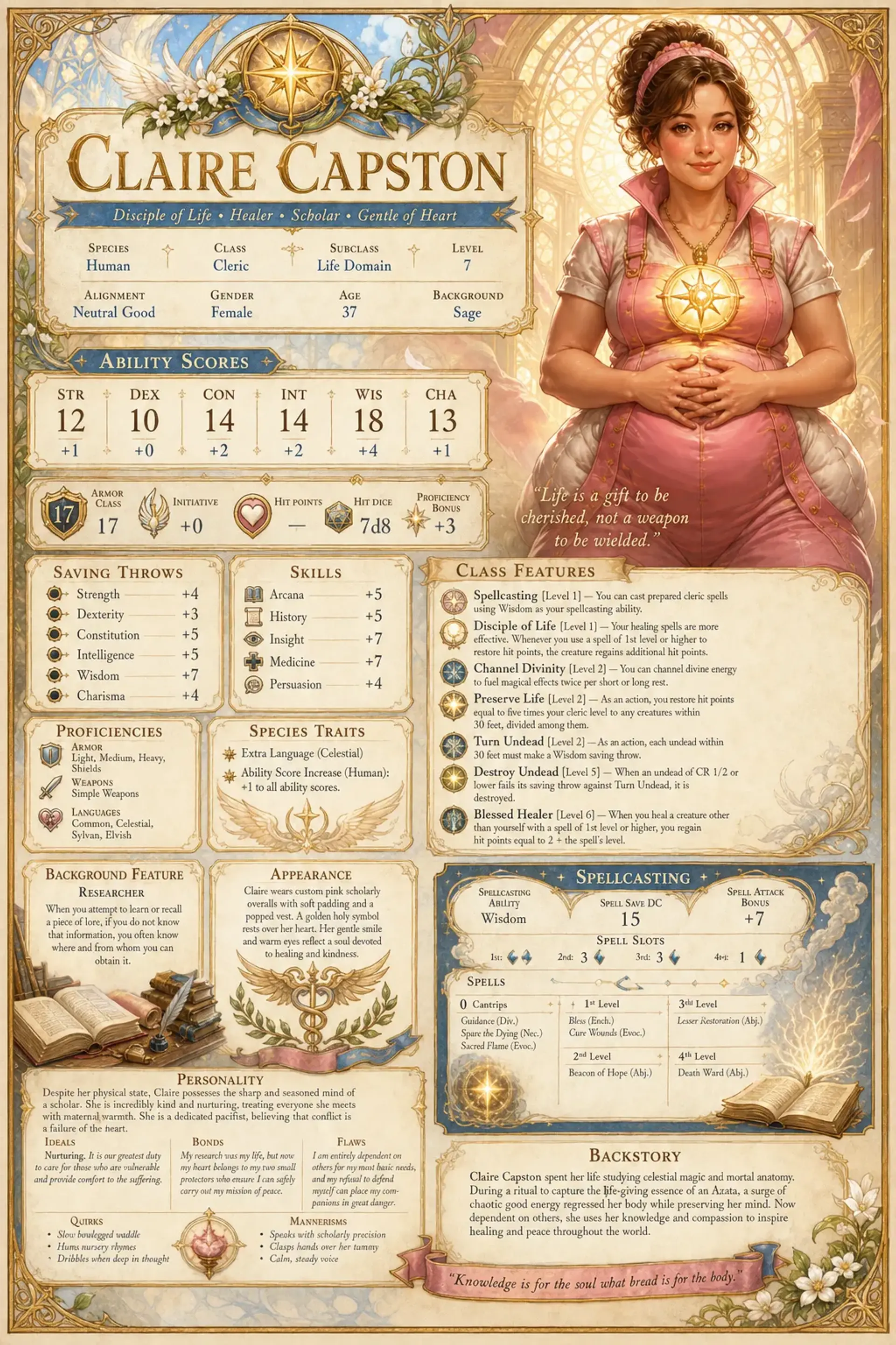 Character Sheet