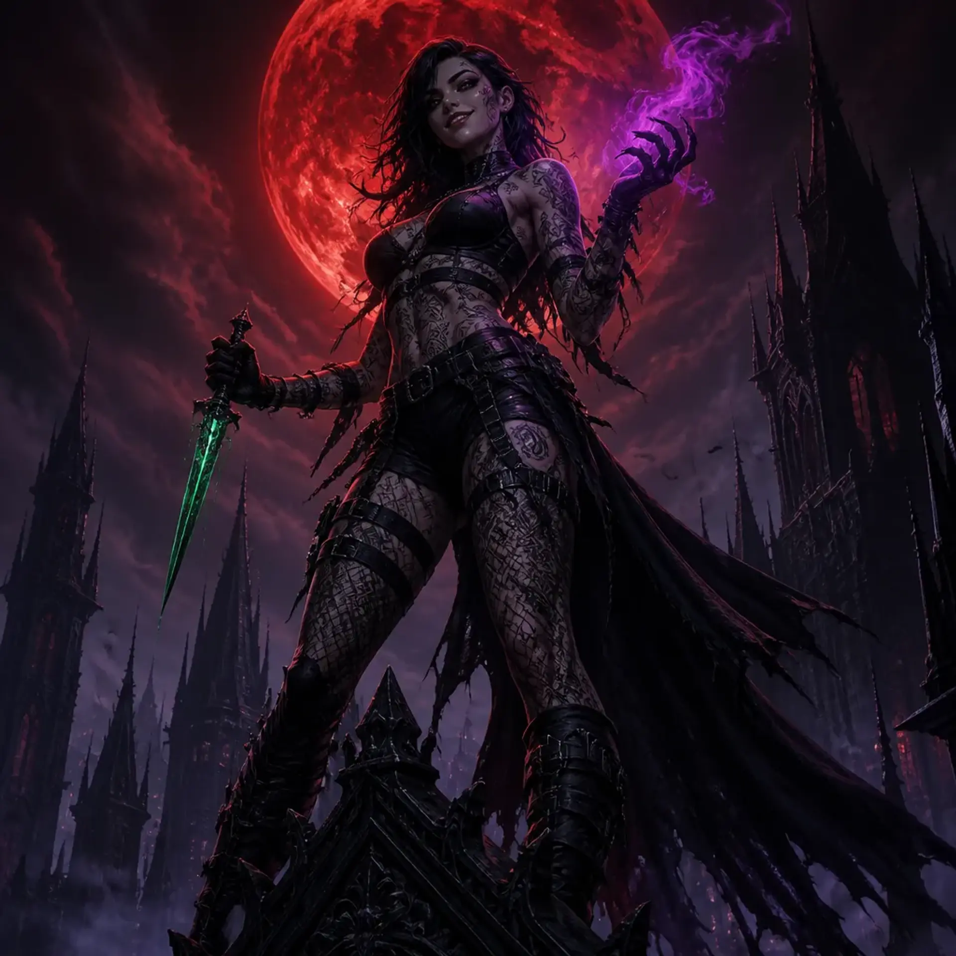 Lilith Vane - AI-generated fantasy Character