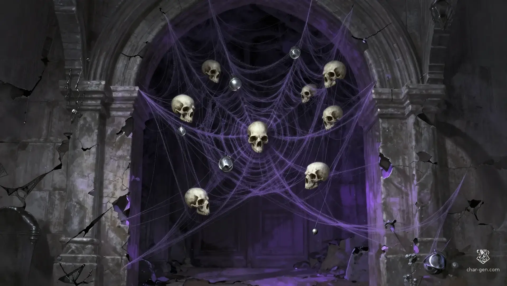 Whispering Web-Chimes