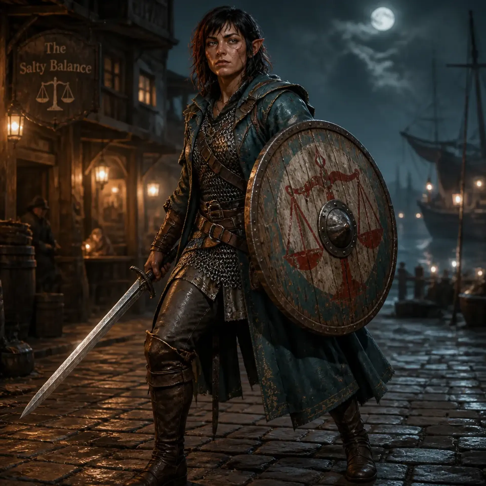 Dejanira - AI-generated fantasy Character