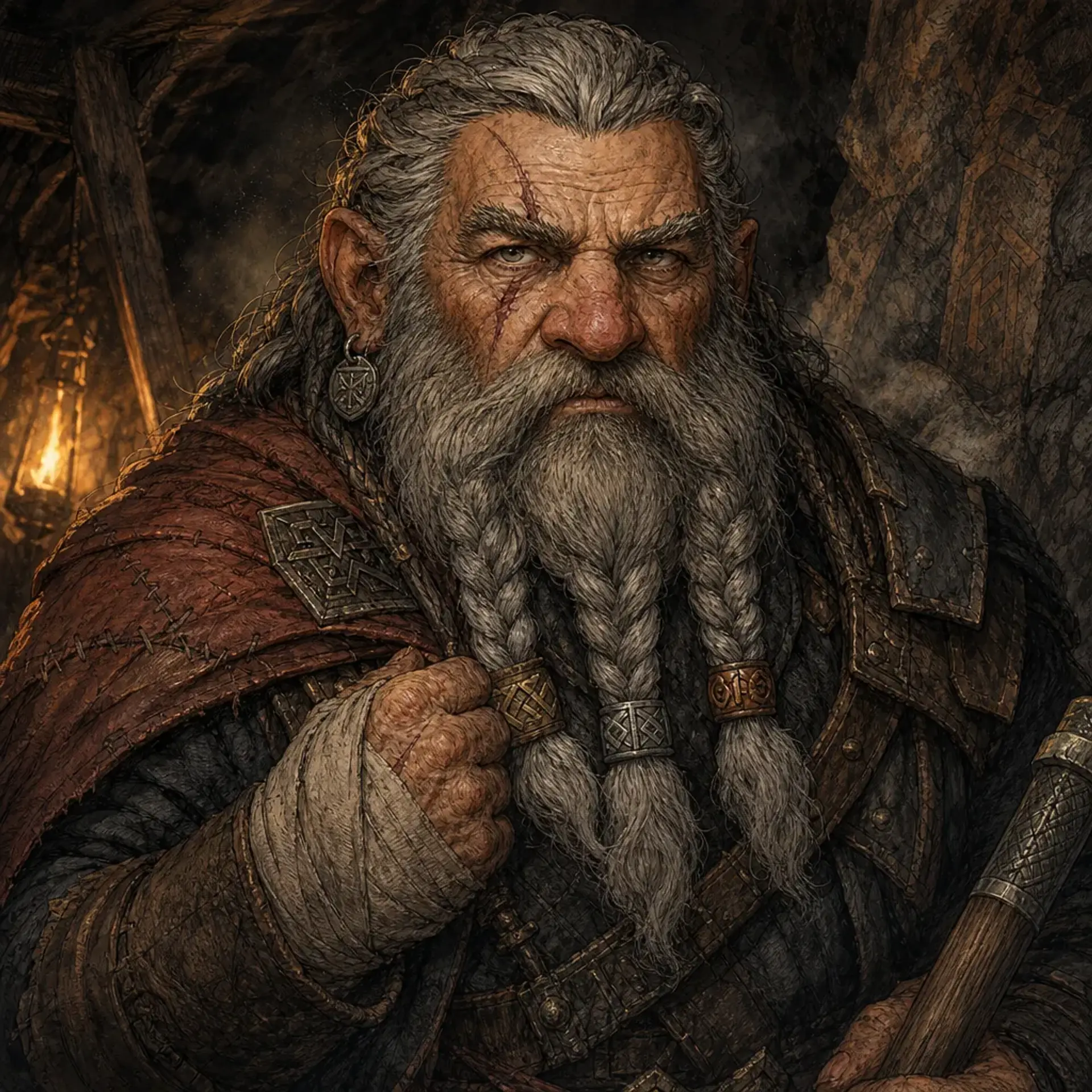 Dorgo Mtsvane - AI-generated fantasy NPC