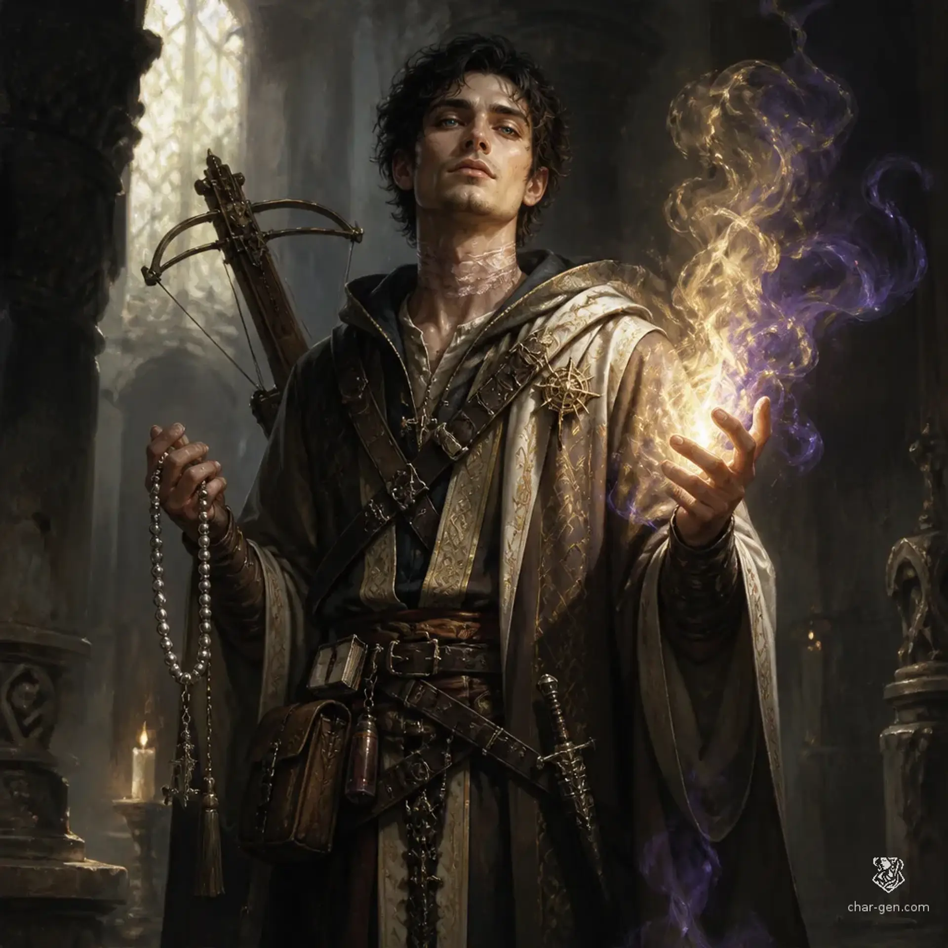 Rex Fenton - AI-generated fantasy Character