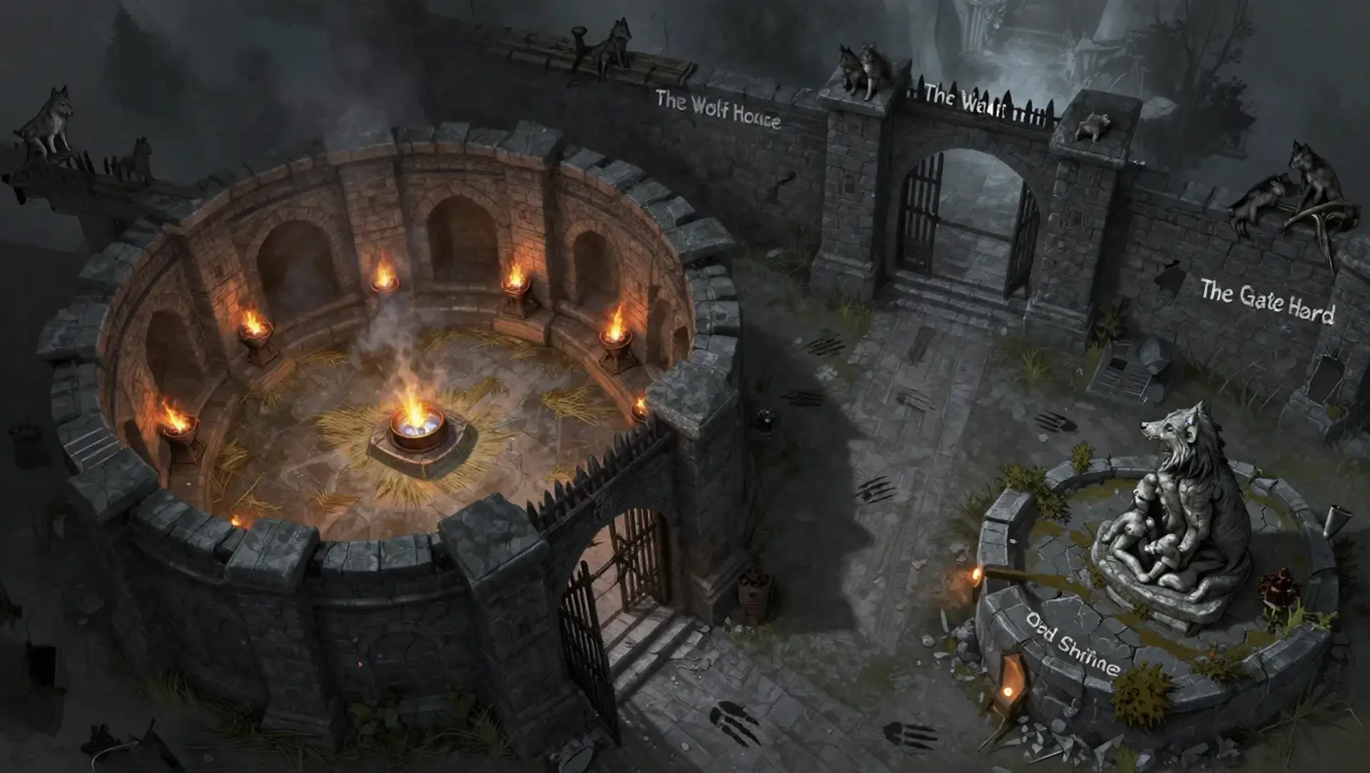 Pass Lupa’s Tests to Enter Nova Roma - AI-generated fantasy Encounter