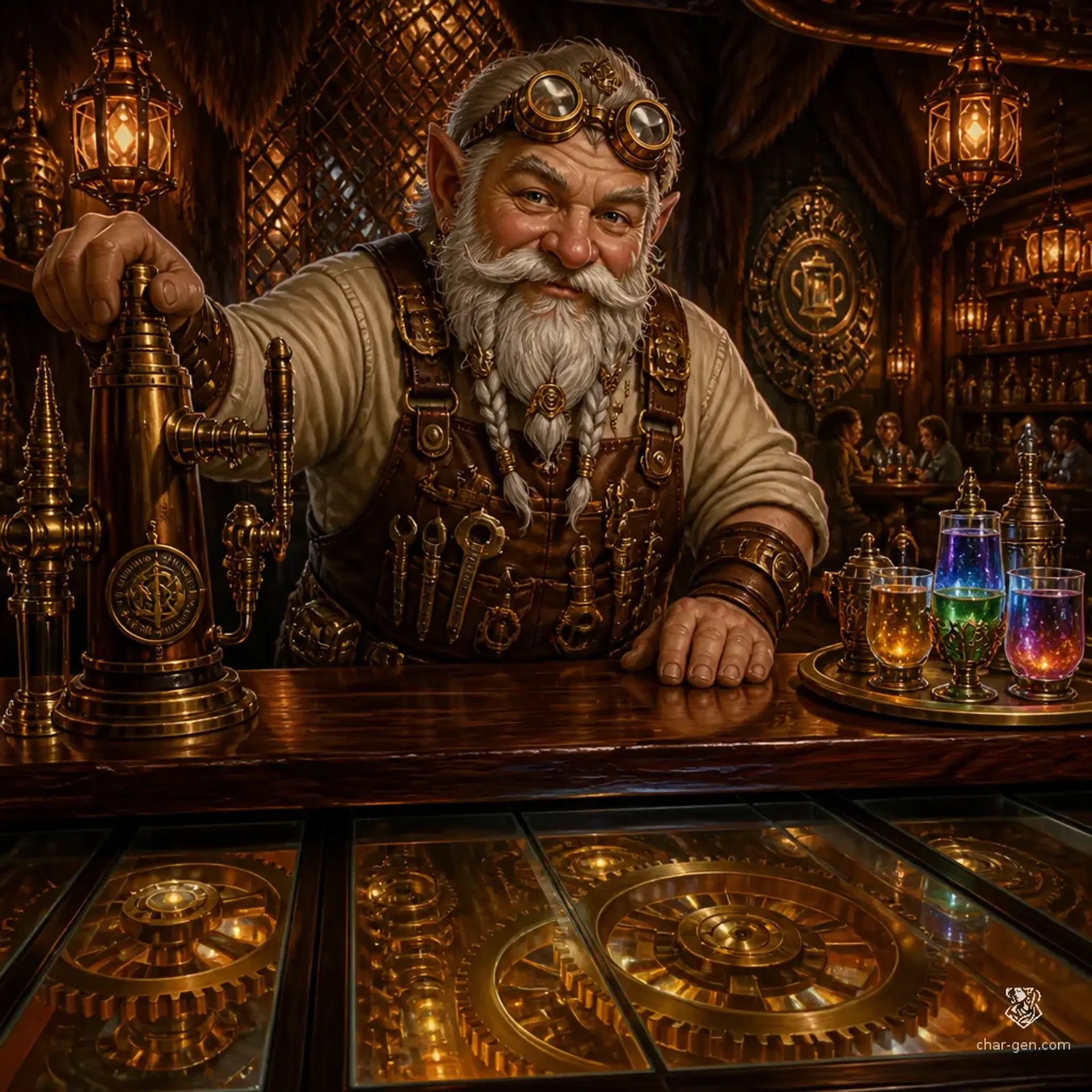 The Millstone Inn - AI-generated fantasy Tavern