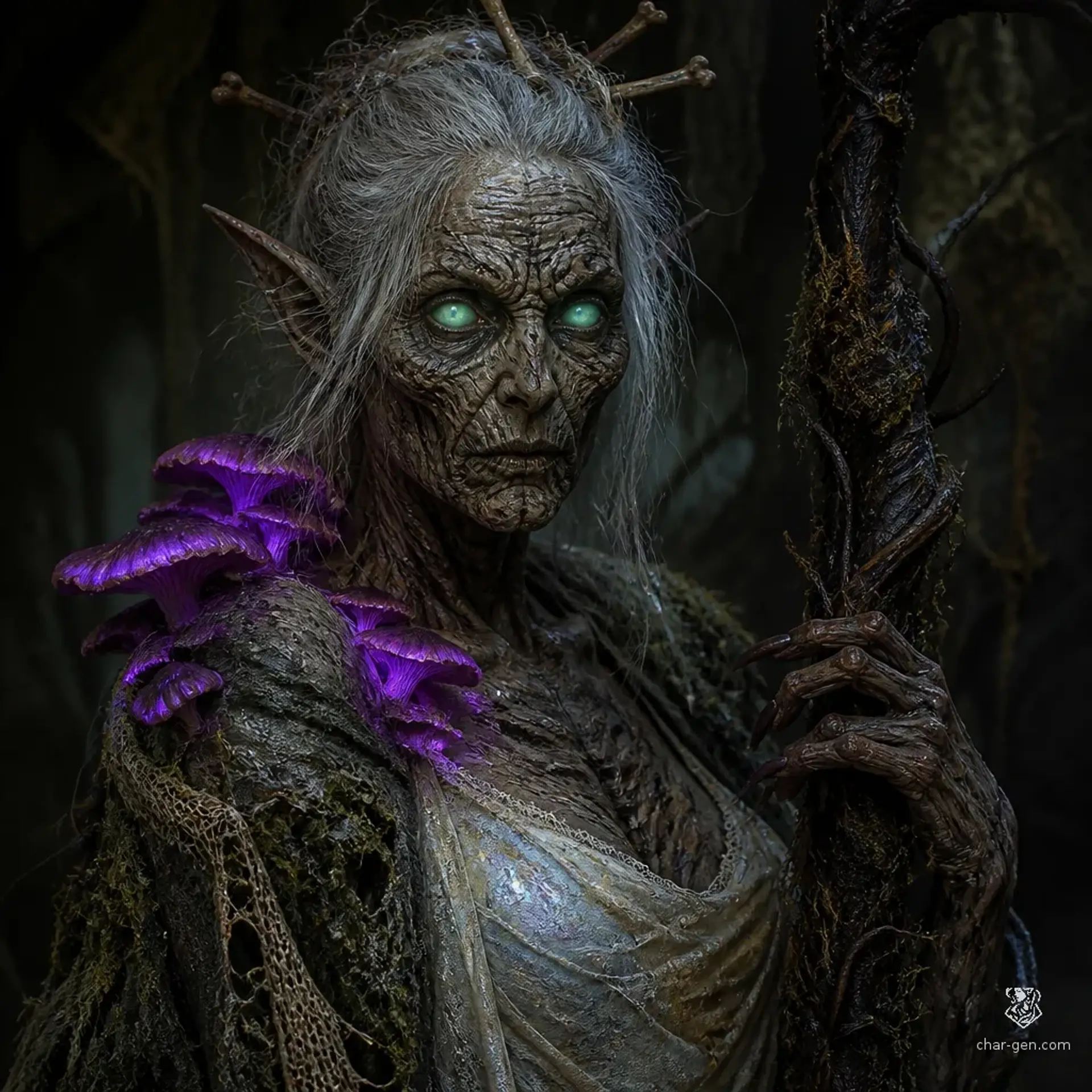 Valanthe the Black-Bloom