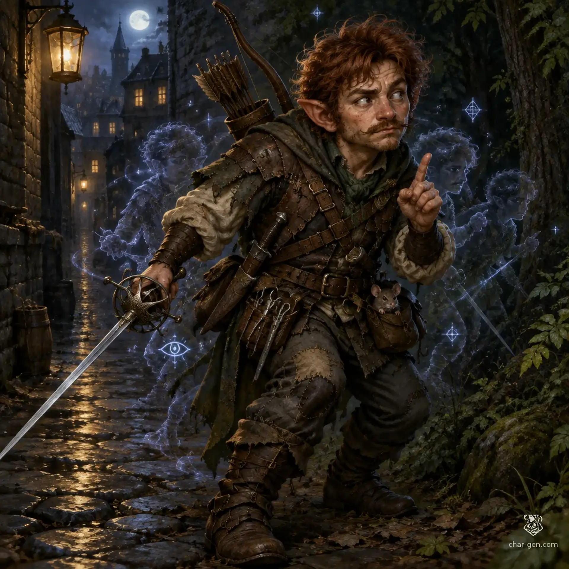 Kevin Kevin - AI-generated fantasy Character