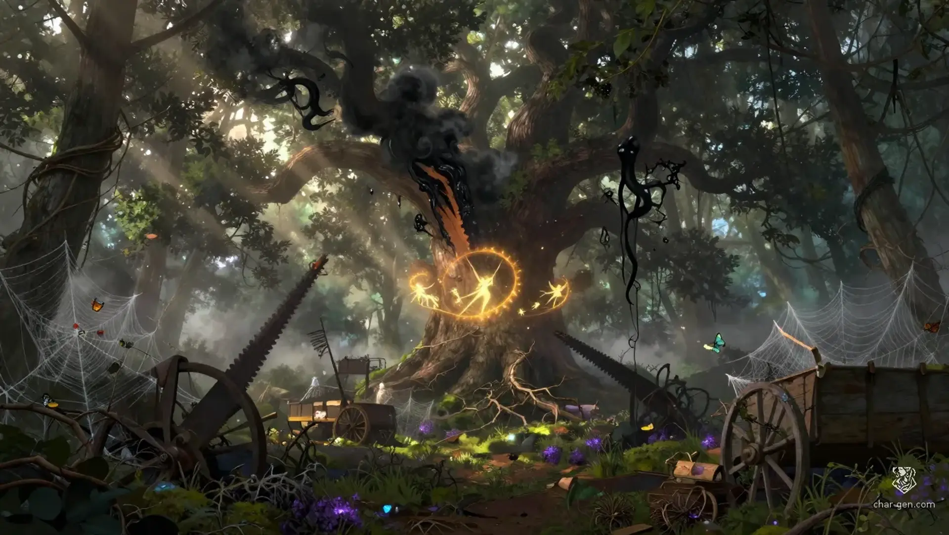 The Sylvan Strike - AI-generated fantasy Quest