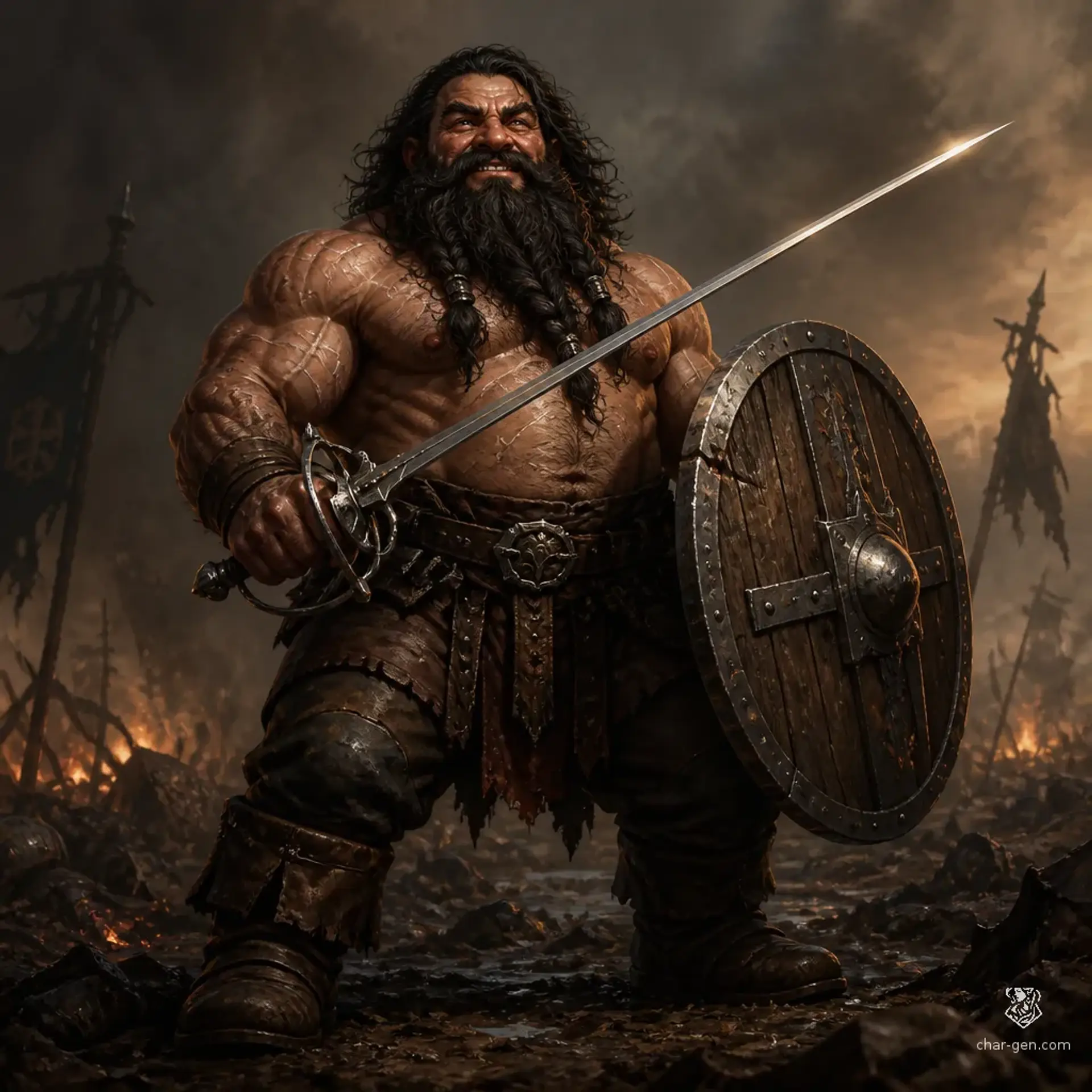 Barristan - AI-generated fantasy Character