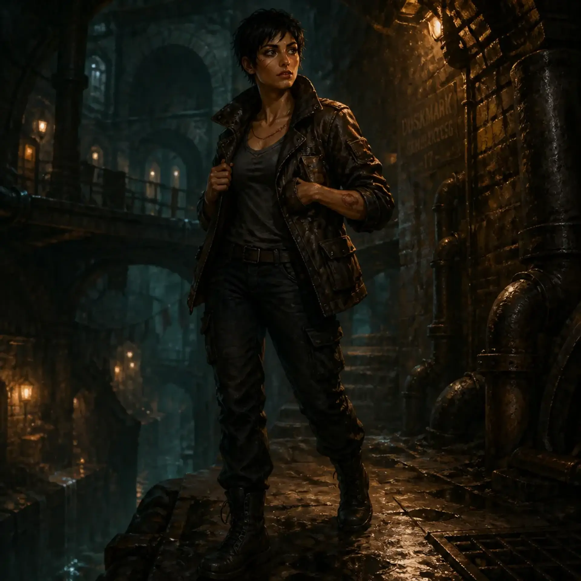 Sera Vey - AI-generated fantasy Character
