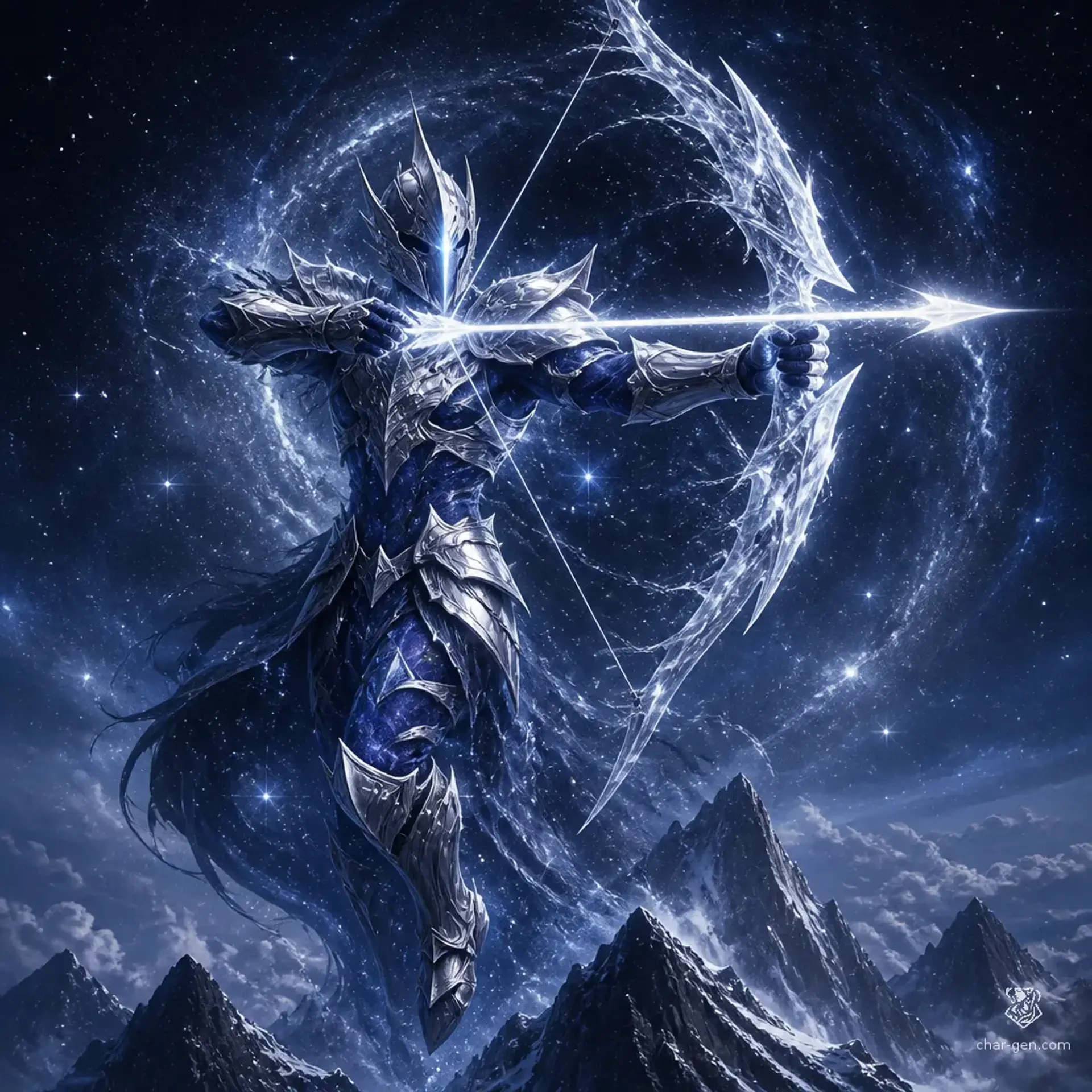 Astraean Star-Stalker - AI-generated fantasy Monster