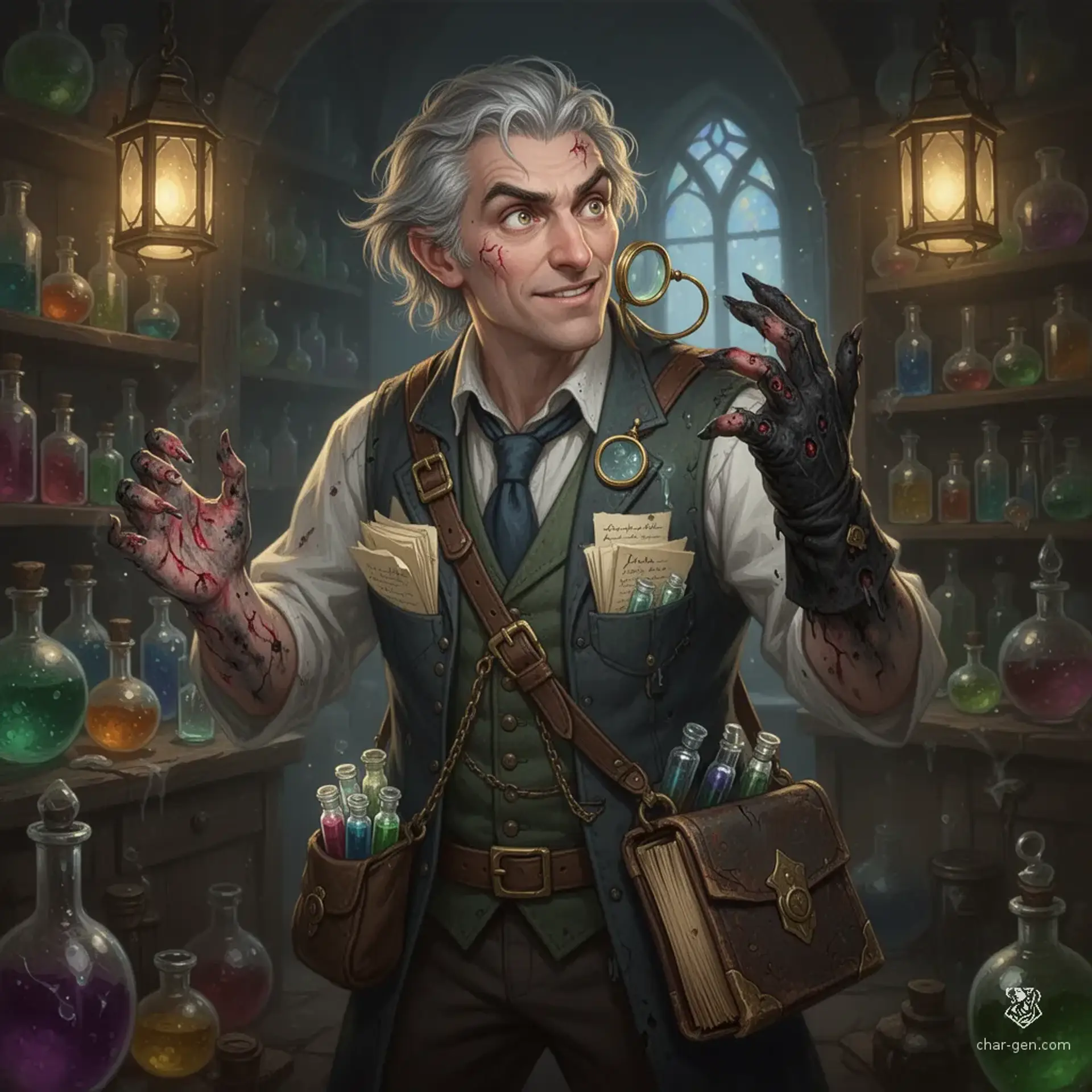 Endymion Kreoath - AI-generated fantasy NPC
