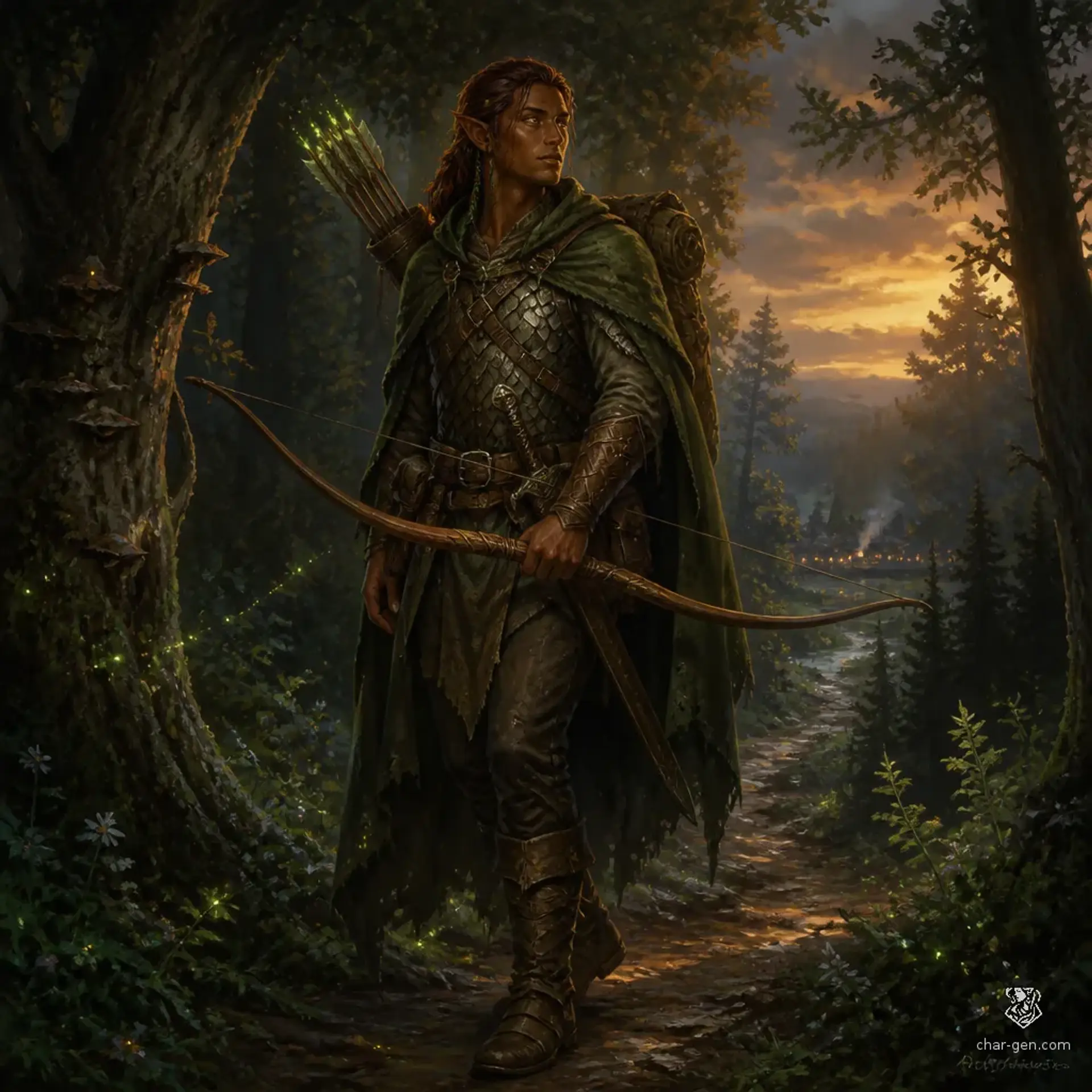 Kanemar Jaydefire - AI-generated fantasy Character