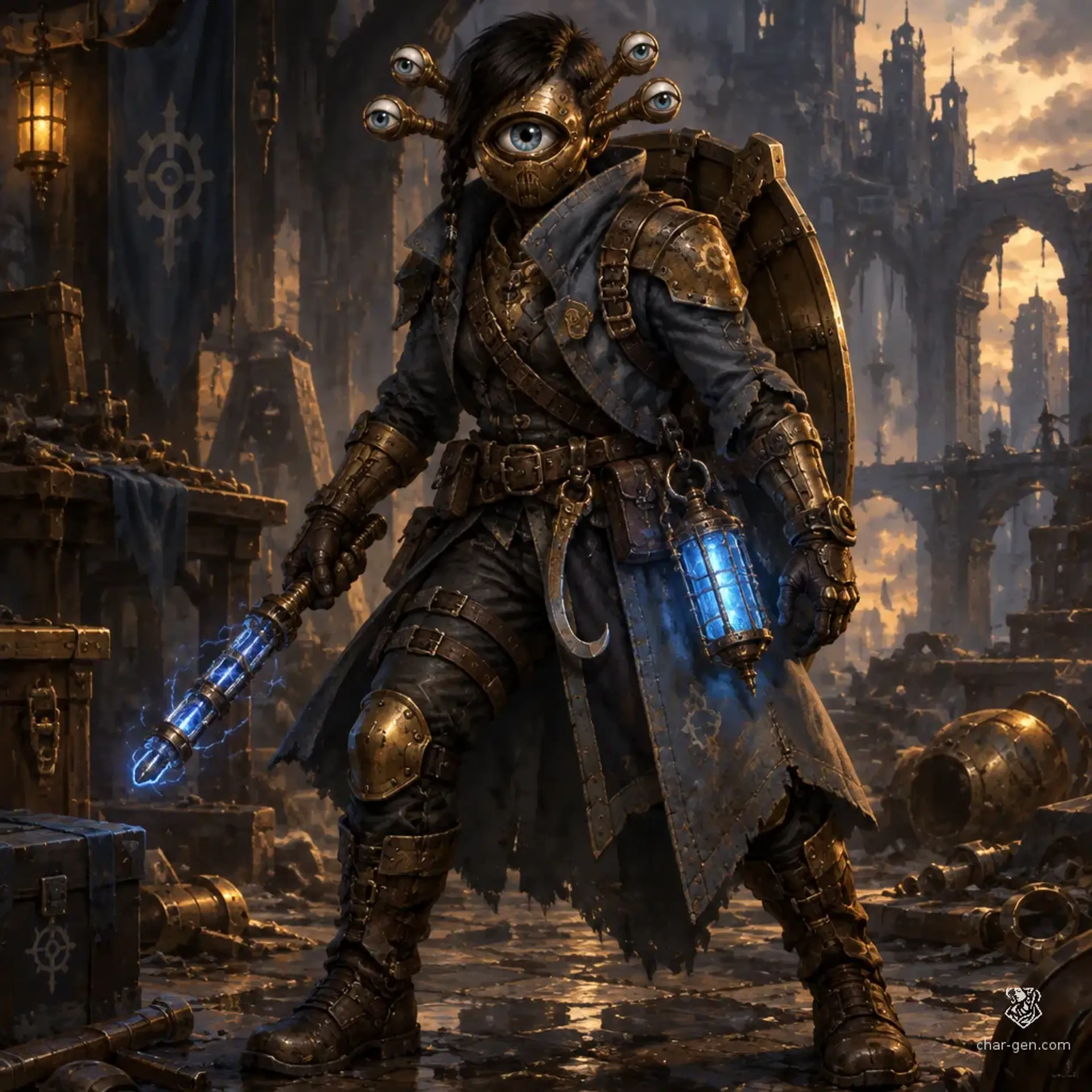 Ketik Arvel - AI-generated fantasy Character