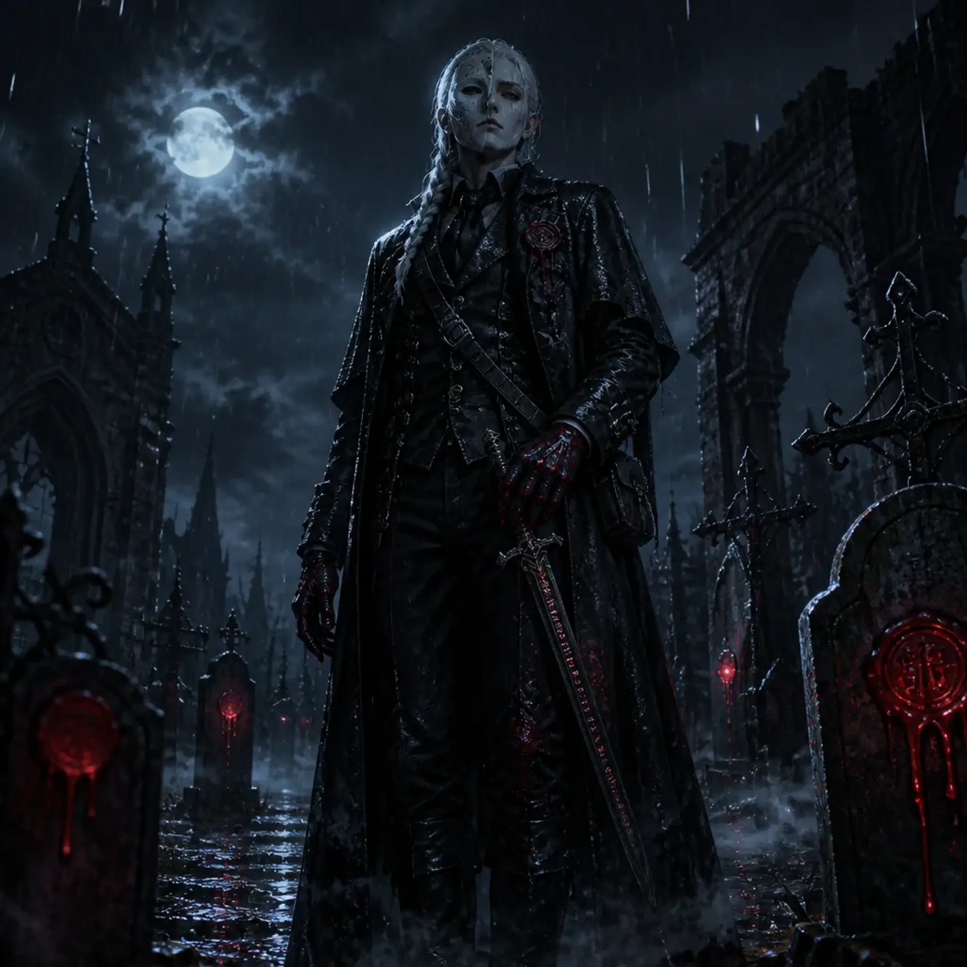 Silas Veridian, Tribunal Courier - AI-generated fantasy Monster