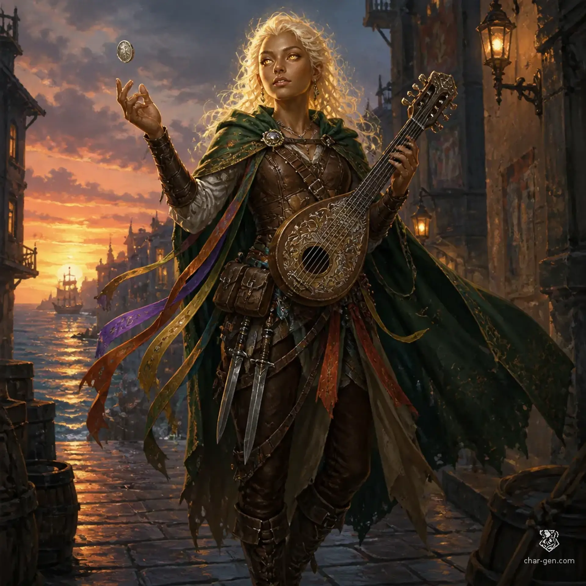 sara sanderson - AI-generated fantasy Character