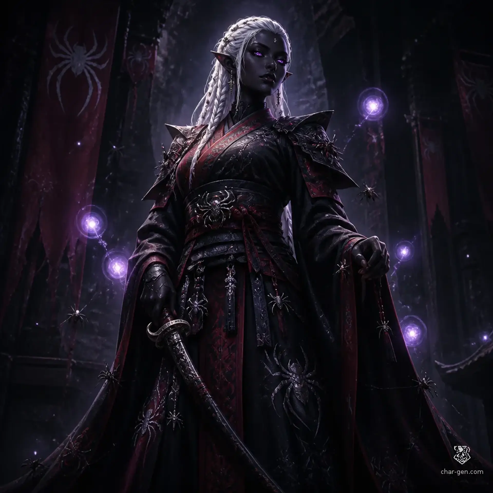 Aurelia Malice - AI-generated fantasy Character
