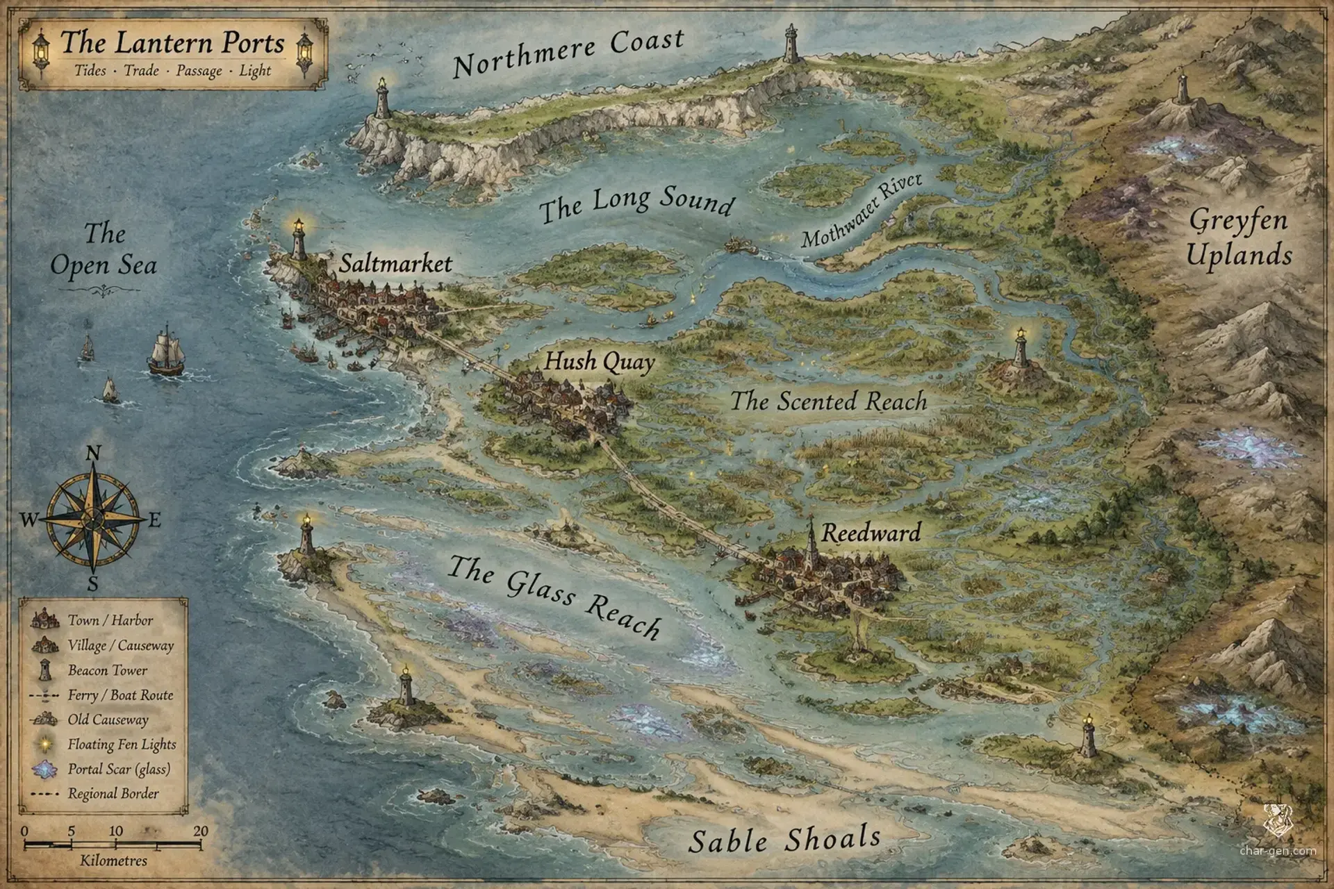 The Lantern Ports