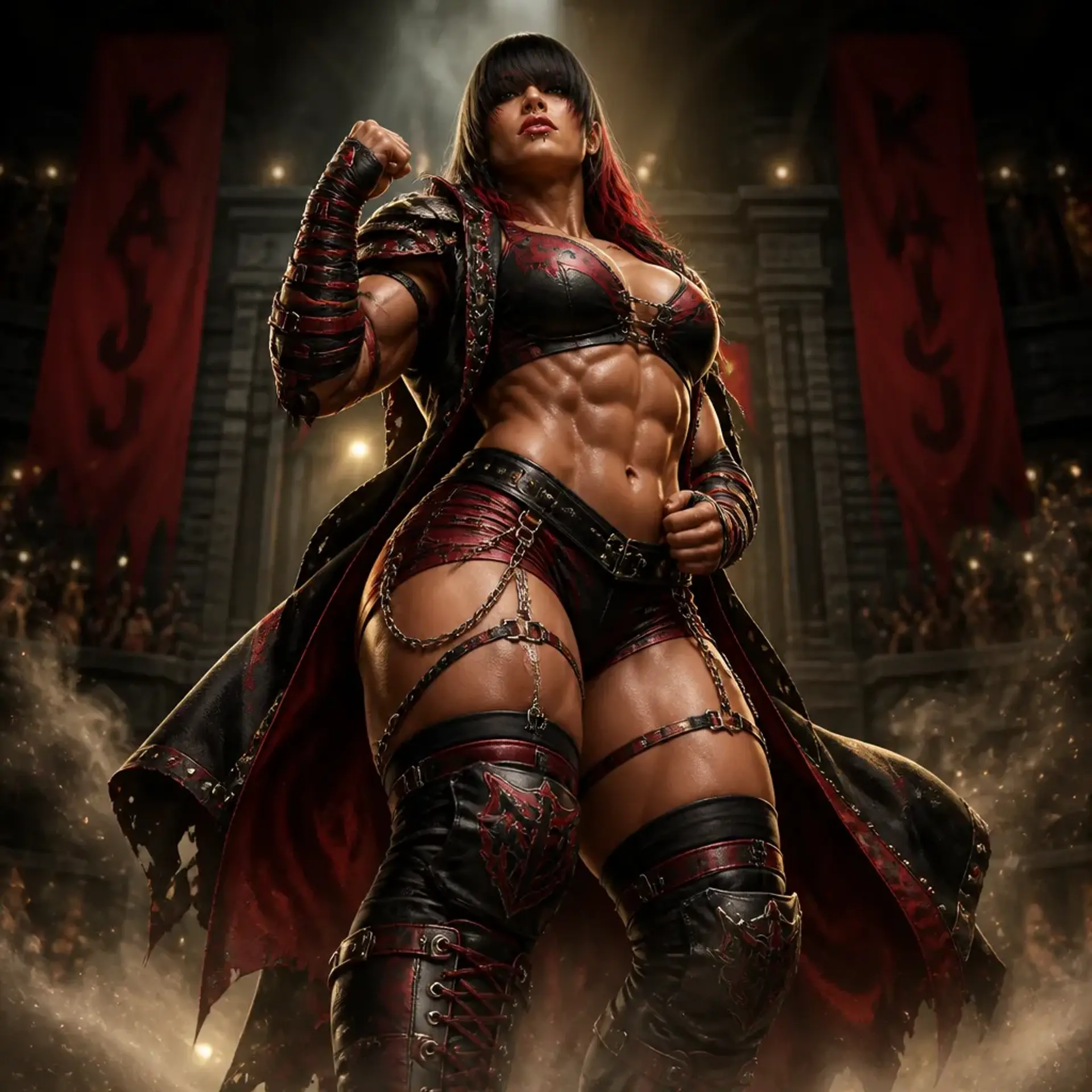 Nadia Markou - AI-generated fantasy Character