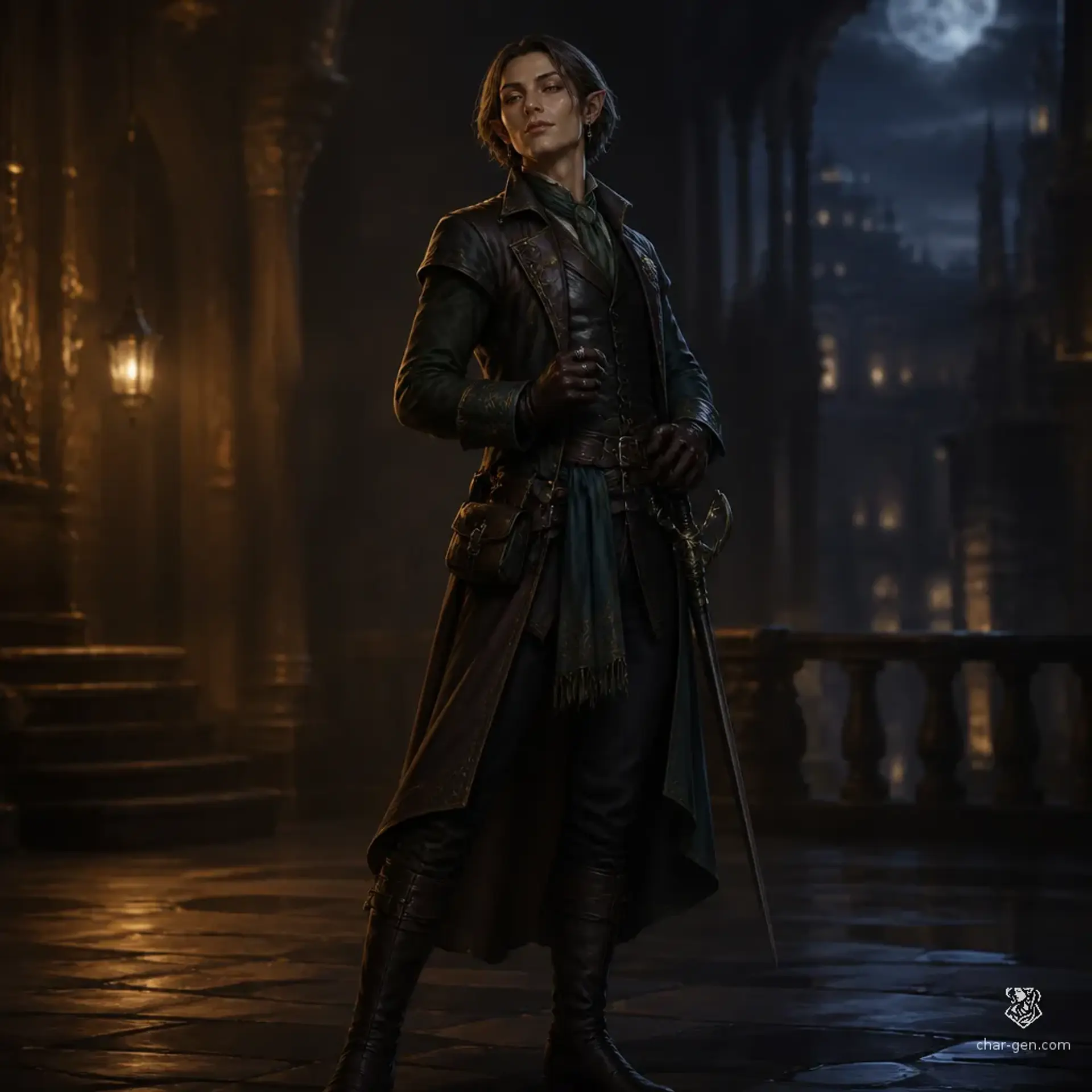 Tovan Adegoke - AI-generated fantasy Character