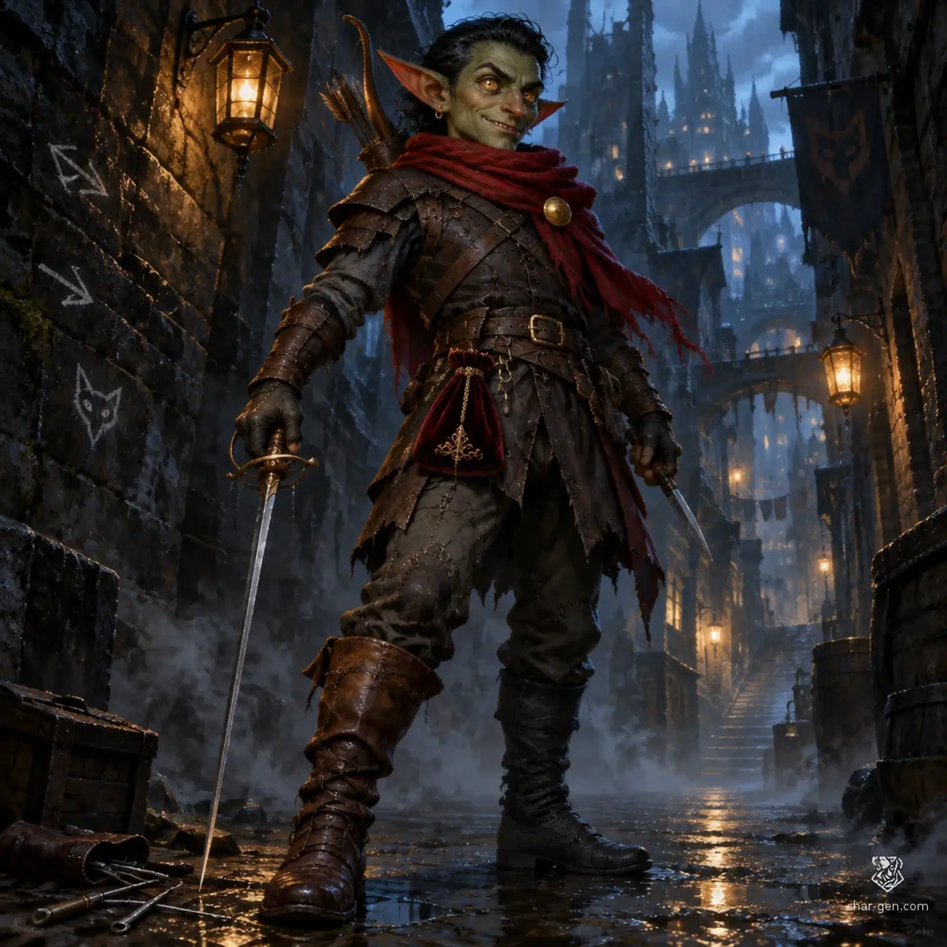Splugo - AI-generated fantasy Character