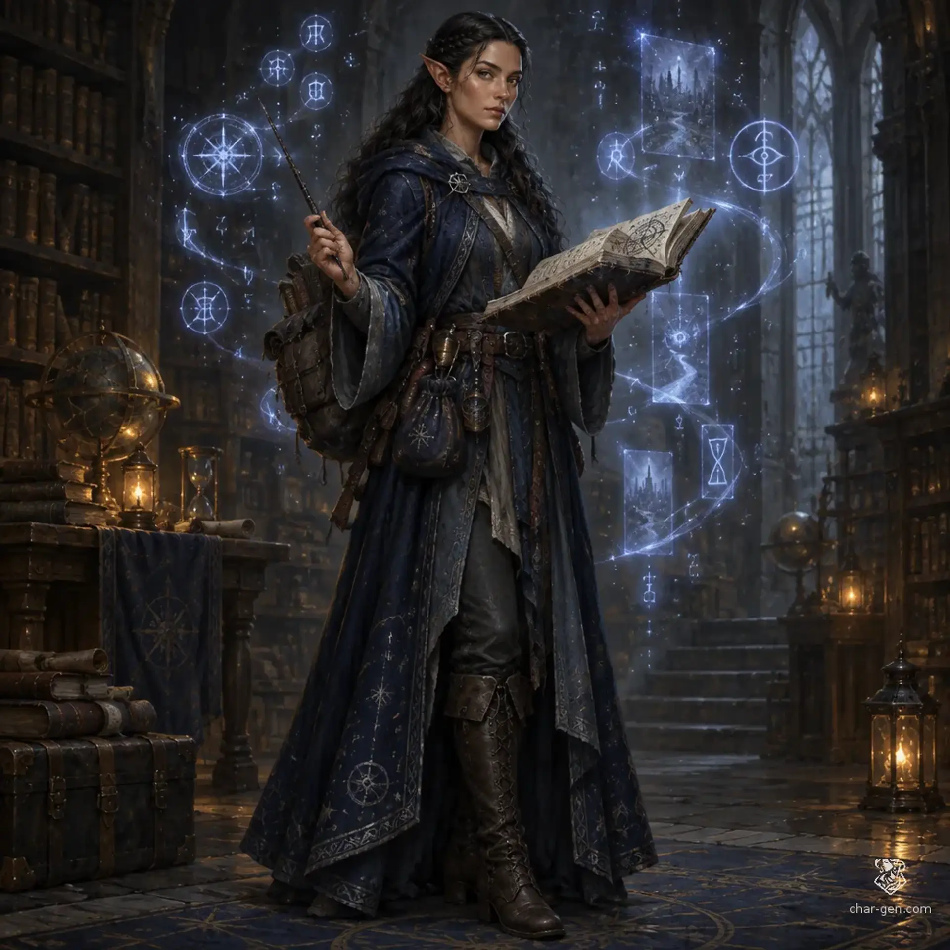 Krizaren - AI-generated fantasy Character