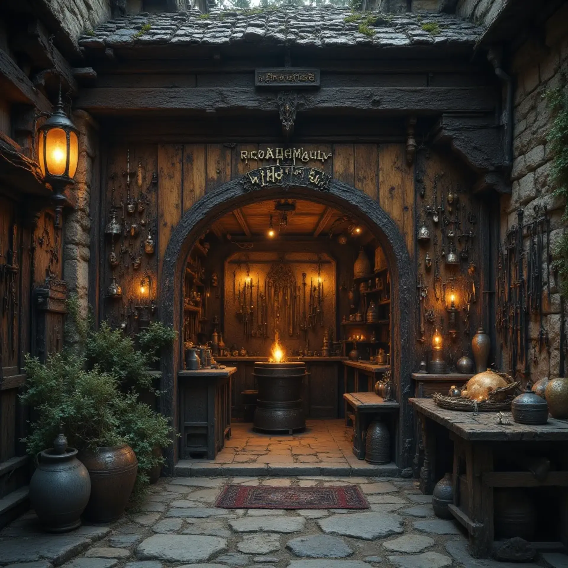 Ironmaul Forge & Armory - AI-generated fantasy Shop