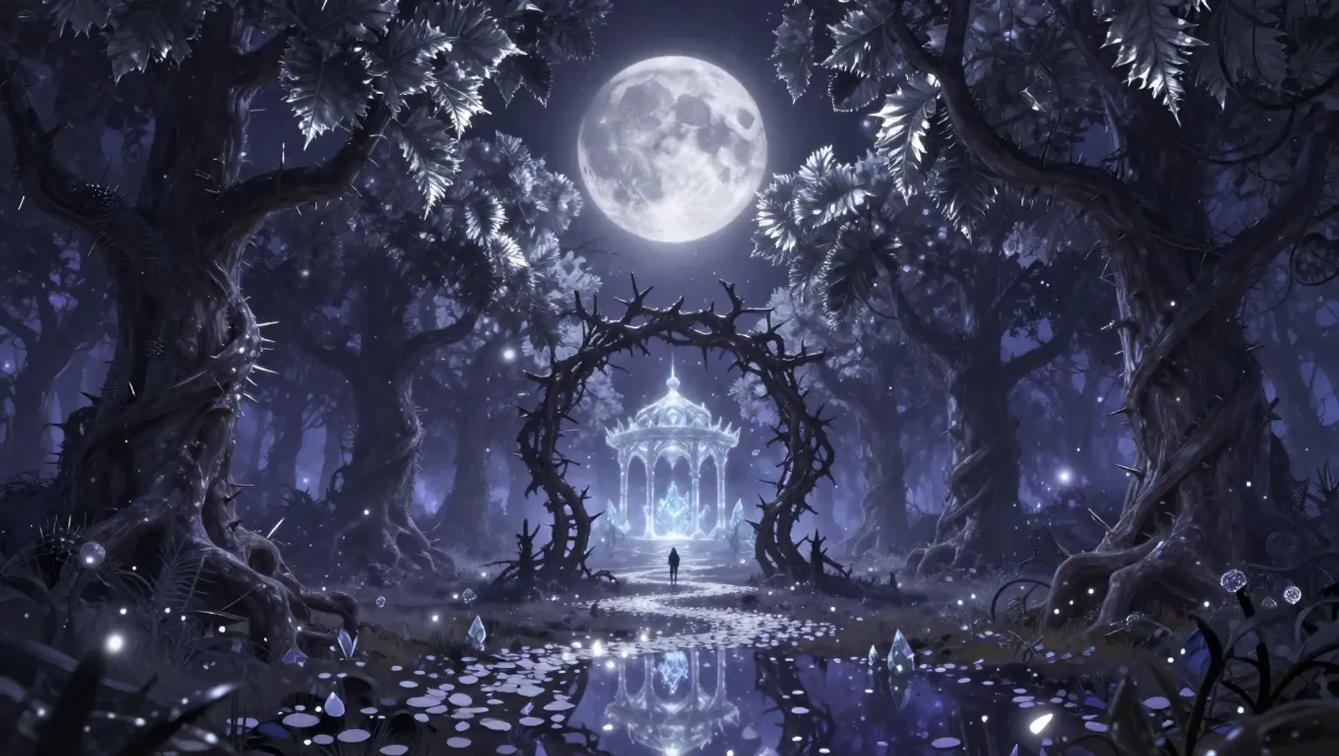 The Orchard Behind the Moon