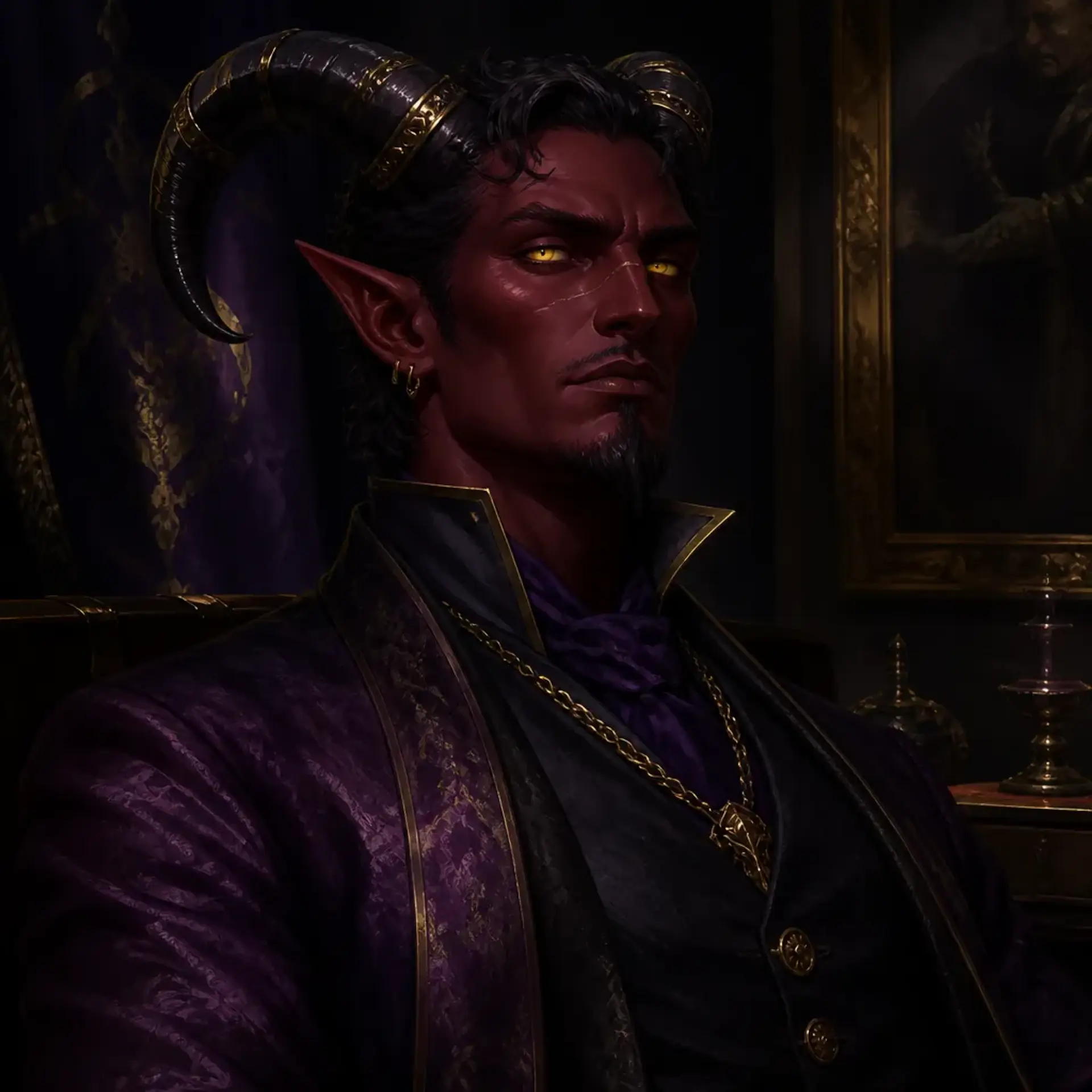 Valerius Vorr - AI-generated fantasy NPC