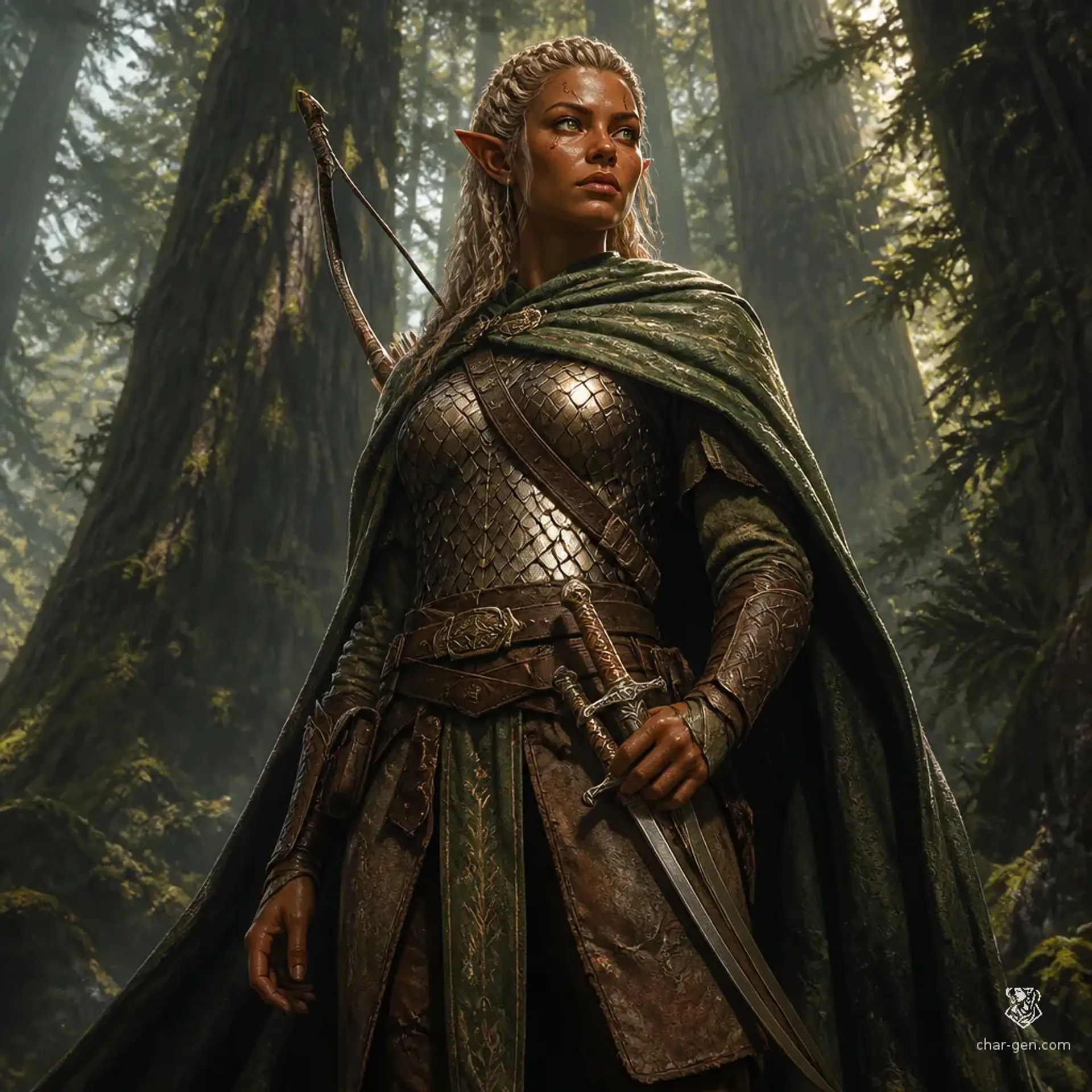Niel - AI-generated fantasy Character