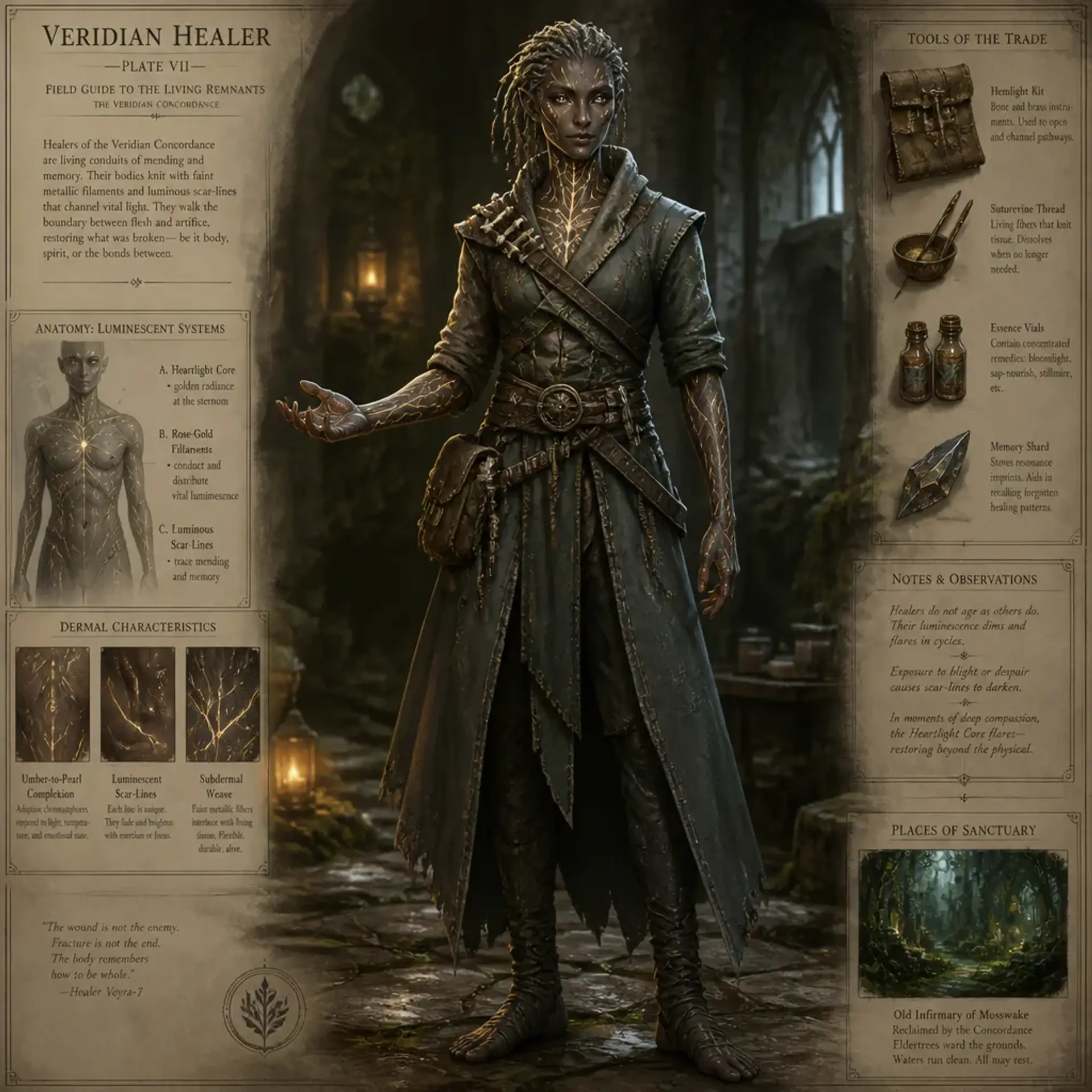 Morrowkin - AI-generated fantasy Species