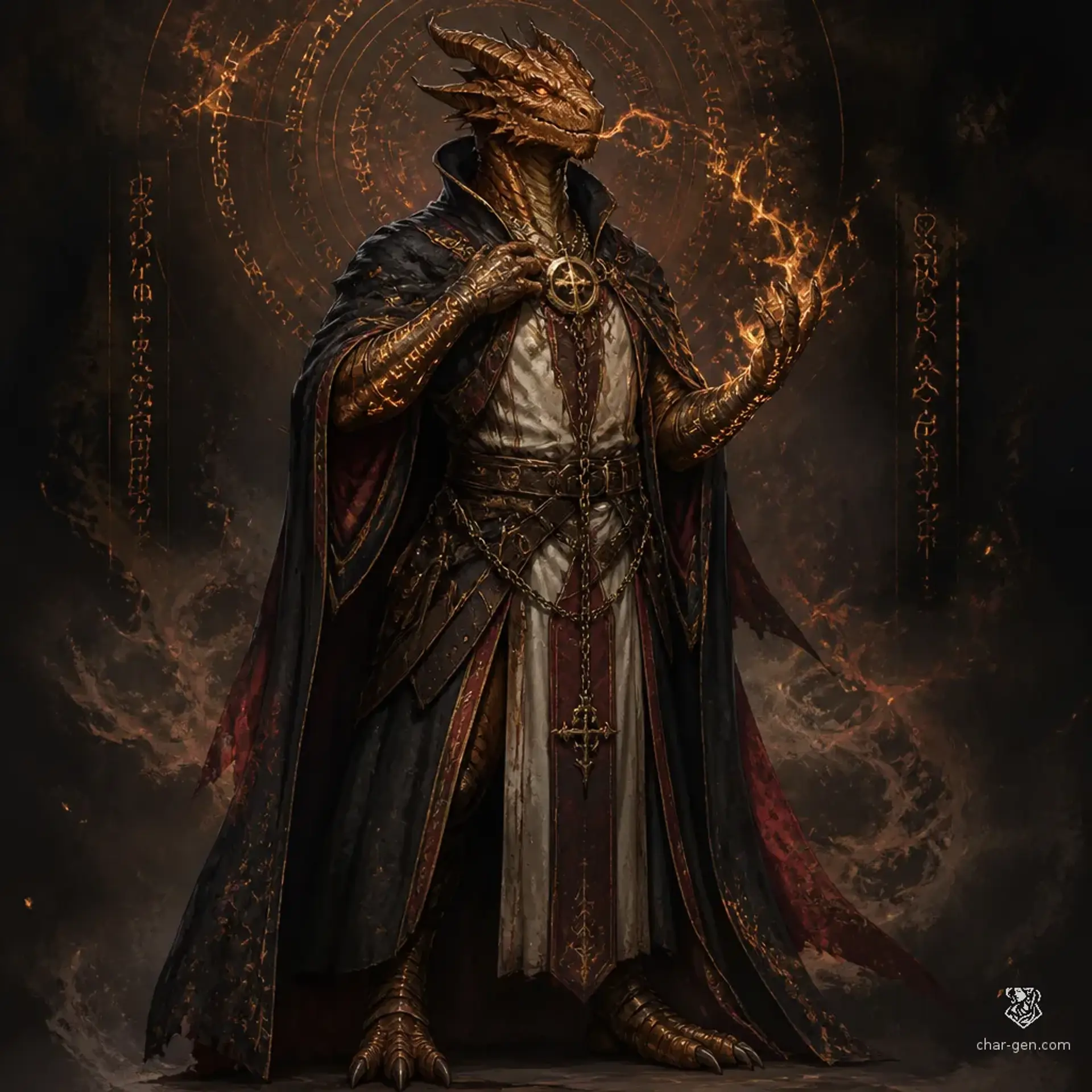 Vikthori - AI-generated fantasy Character