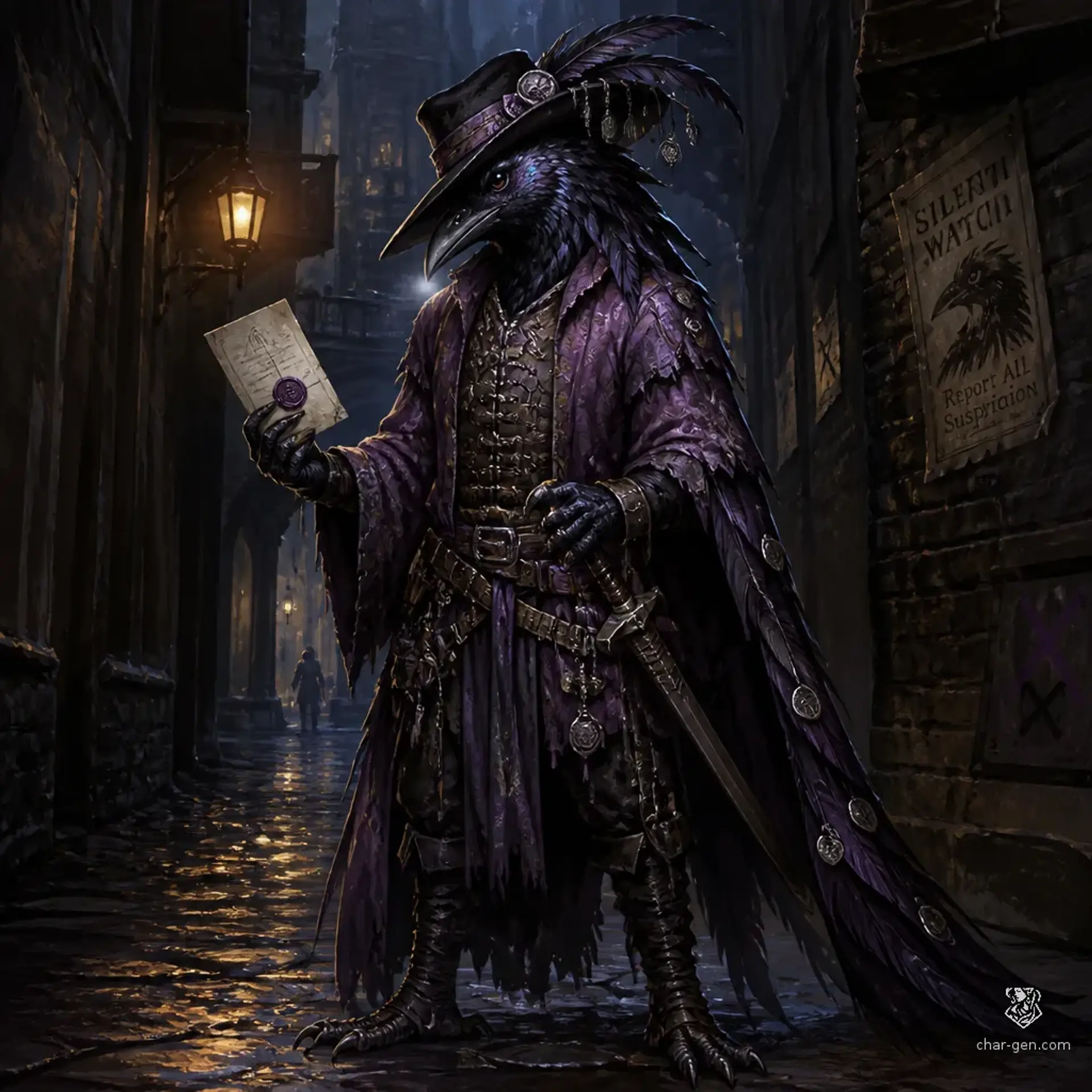 Echo - AI-generated fantasy Character