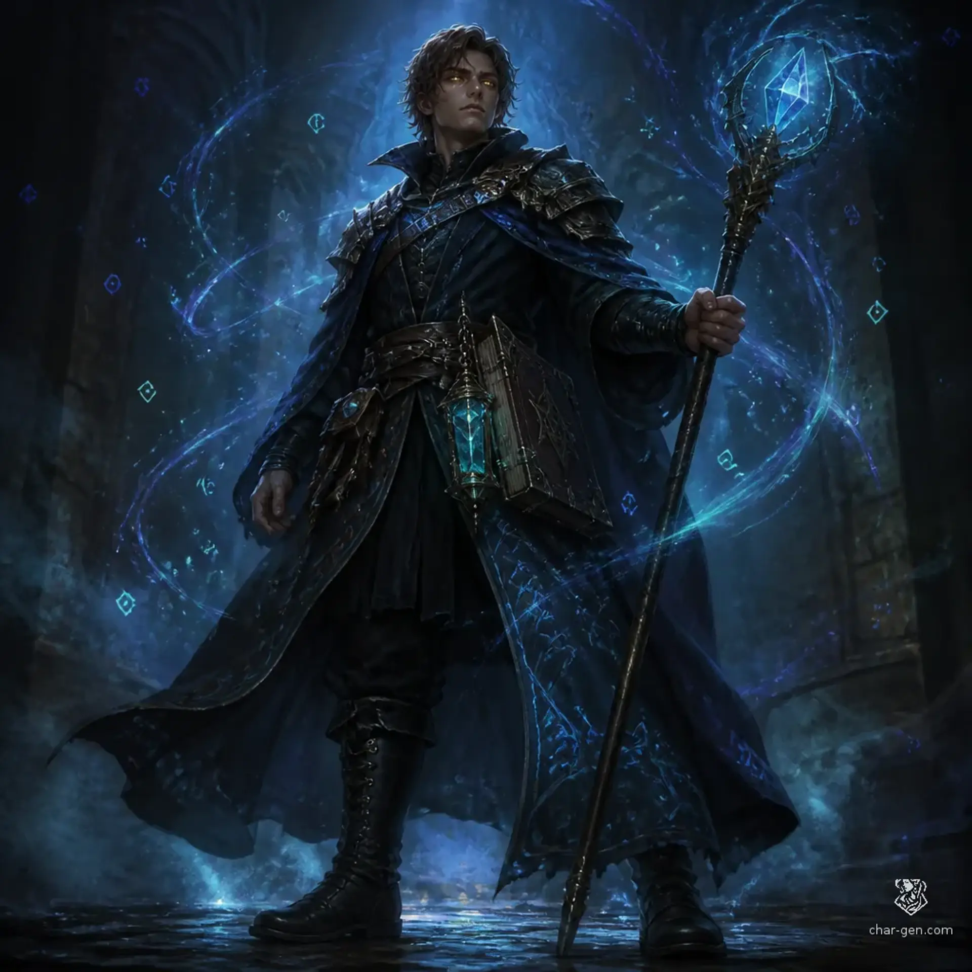 Tavren Kulkka - AI-generated fantasy Character