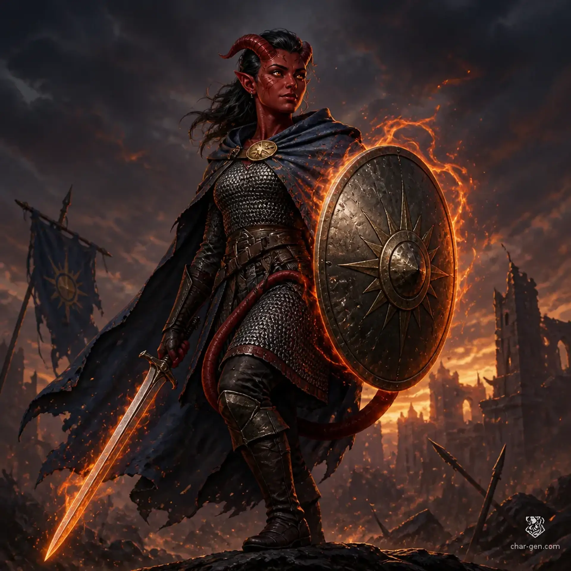 Vera - AI-generated fantasy Character