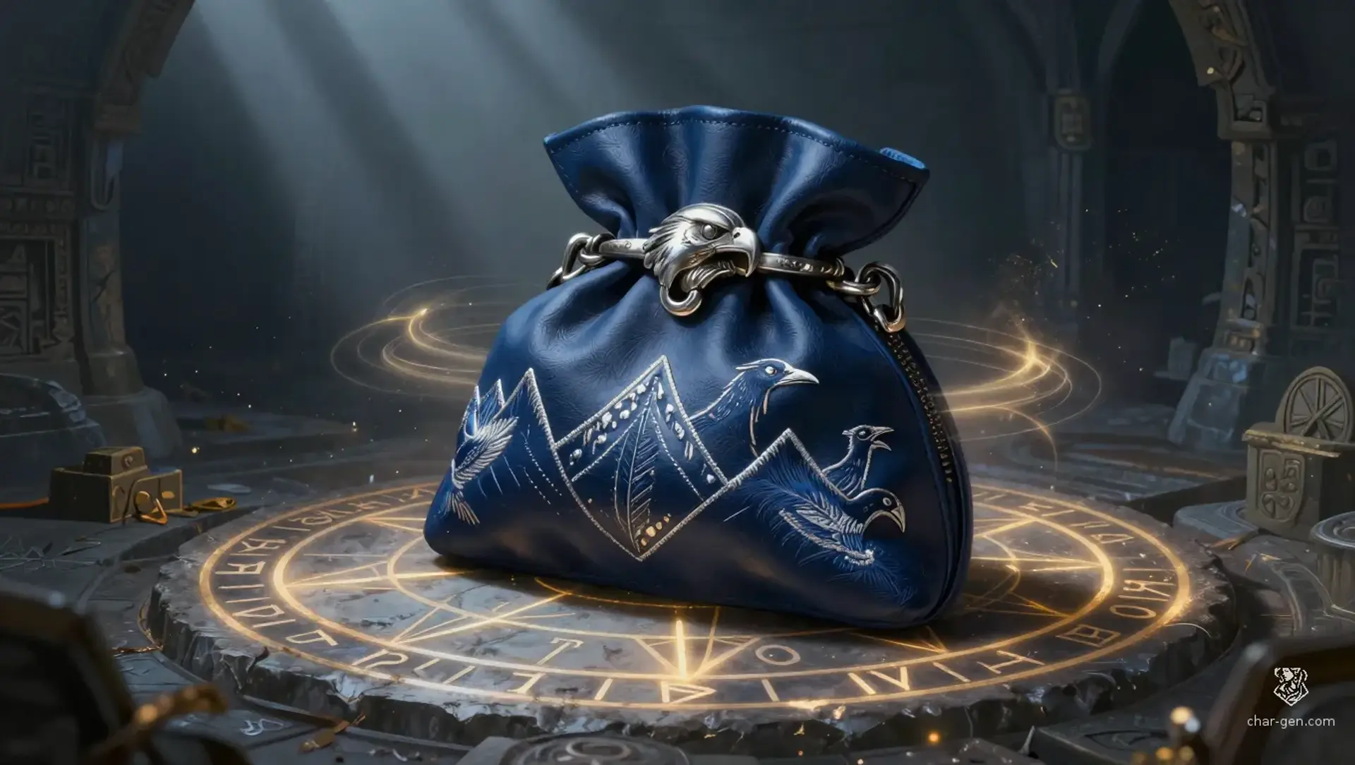 The Whisper-Bound Cache - AI-generated fantasy Puzzle