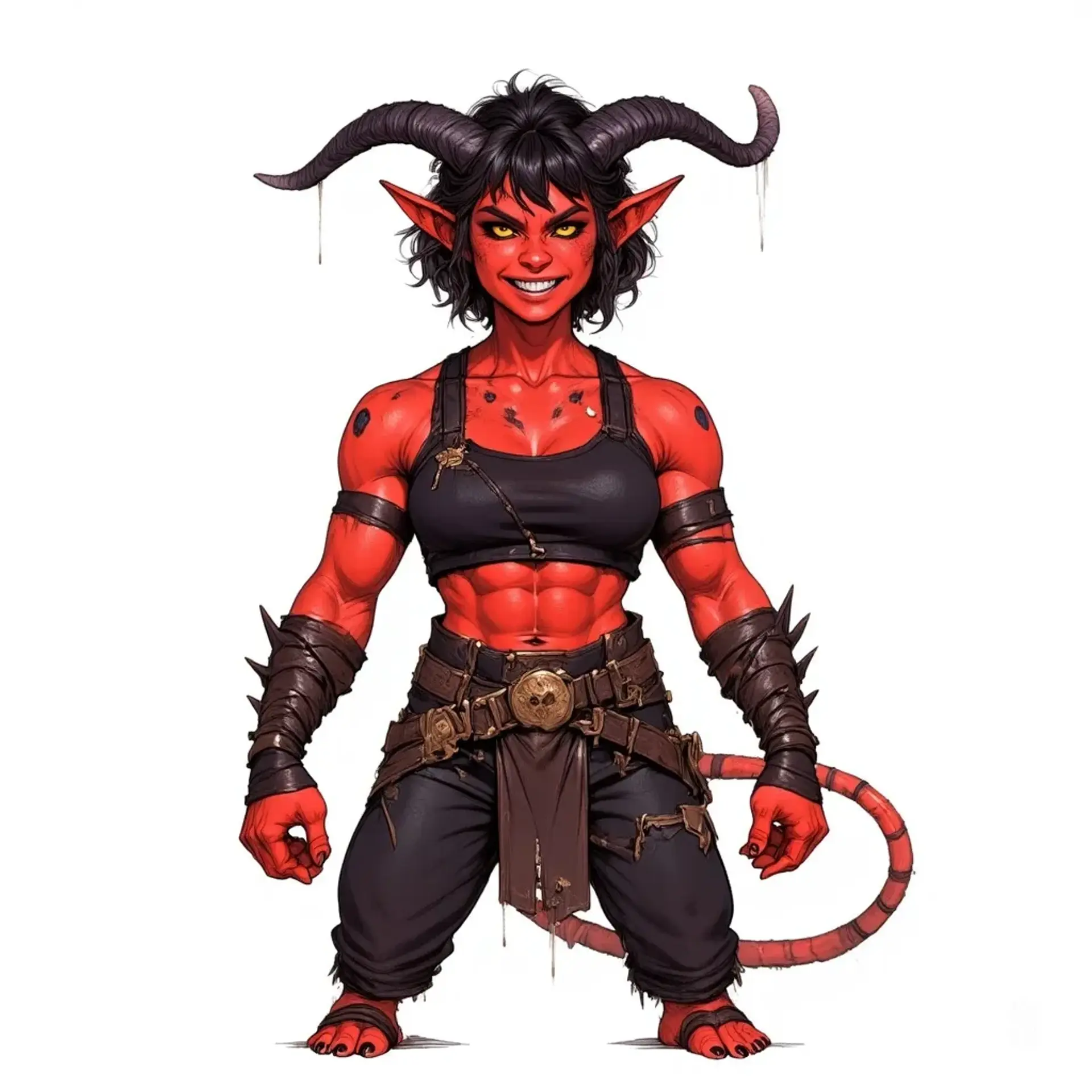 Millie Xar'thel - AI-generated fantasy NPC