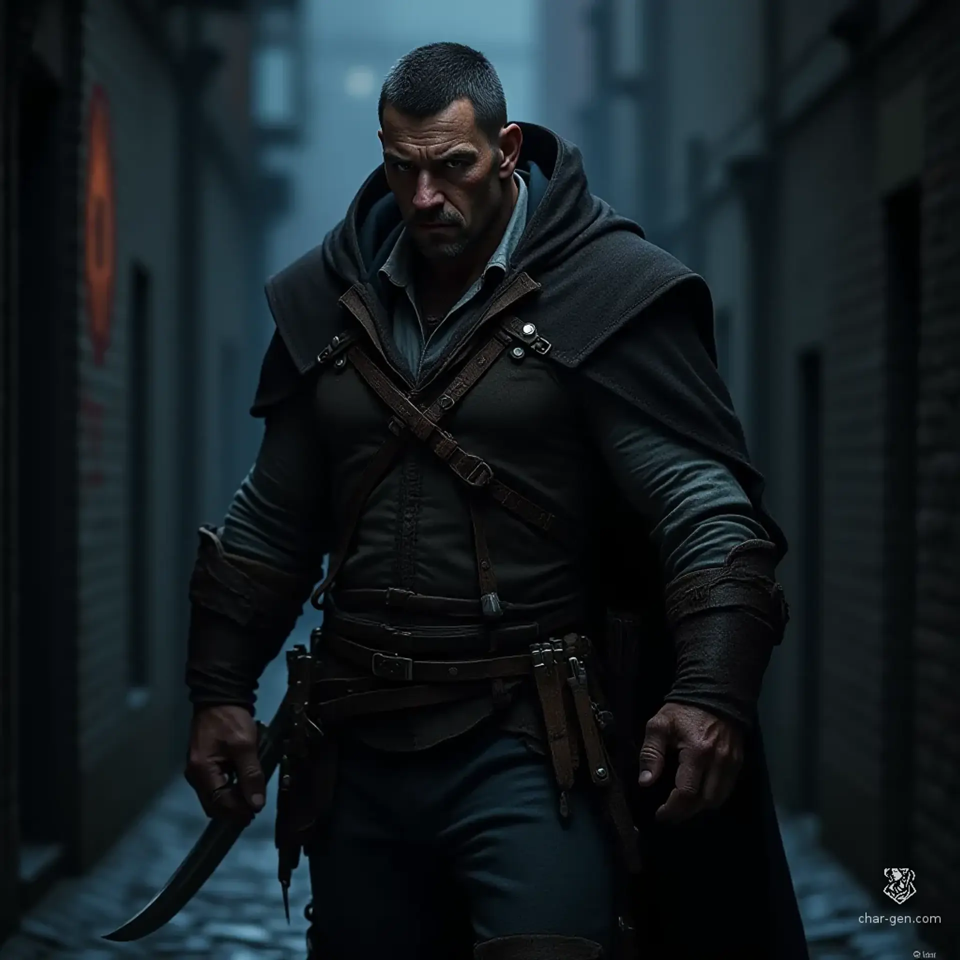 Cerrin Lorcan - AI-generated fantasy NPC