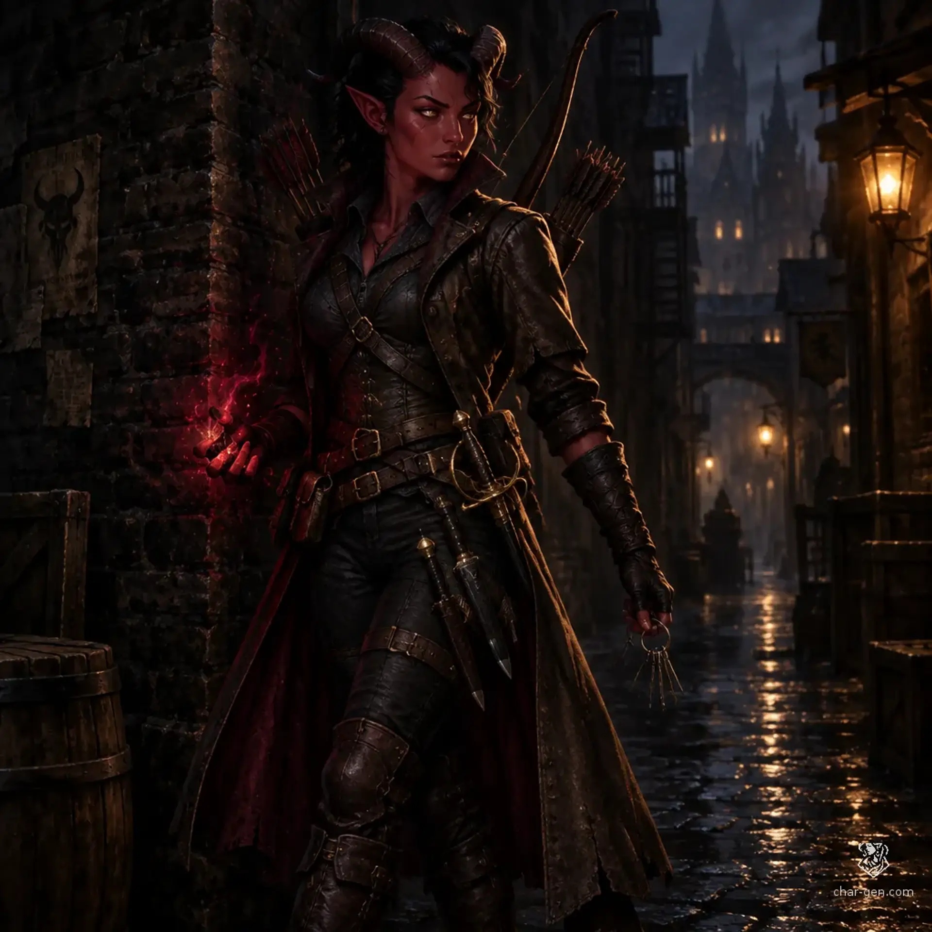 Makaria - AI-generated fantasy Character