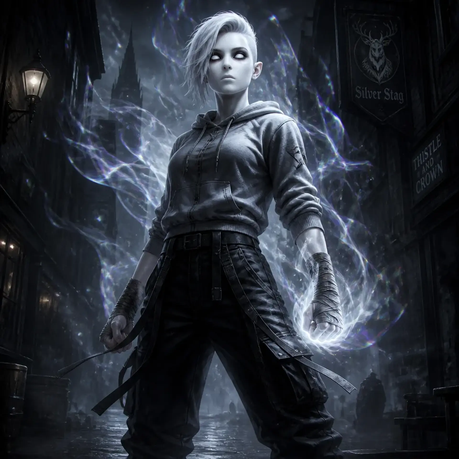 Serriah - AI-generated fantasy Character