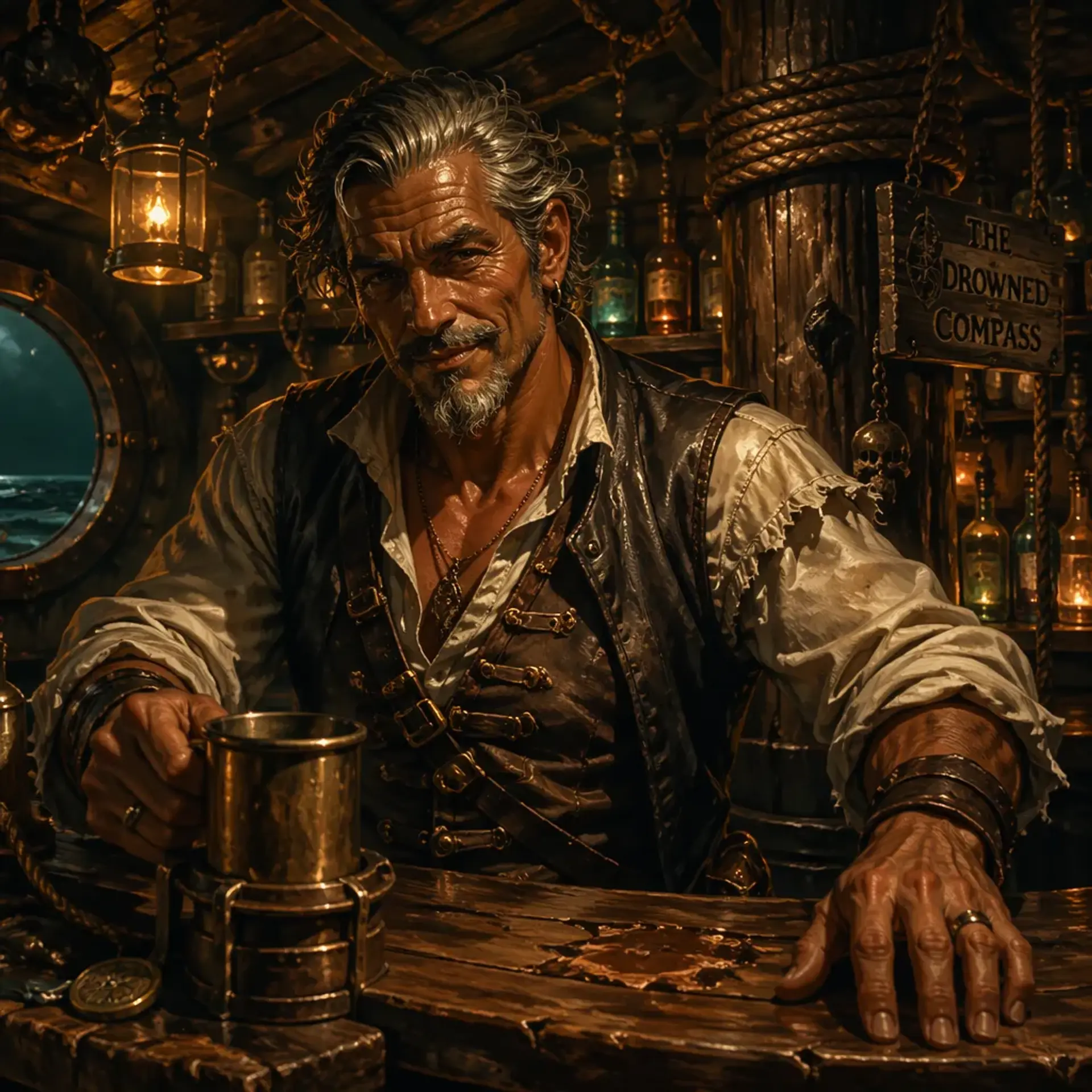 The Breach - AI-generated fantasy Tavern