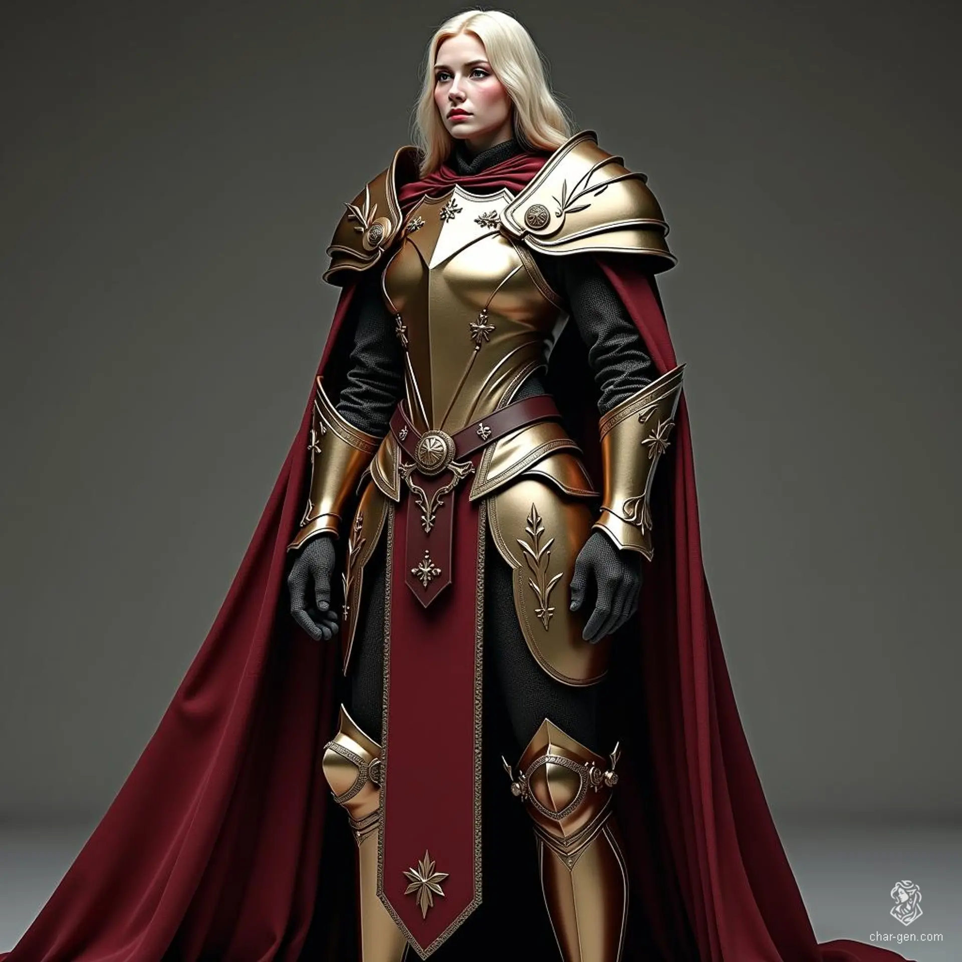 Elara, a high elf armorer artificer, weaves ancient arcanic magic into her meticulously crafted armor suits. Combining unmatched craftsmanship with potent enchantments, her creations offer unparalleled protection and mystical power to those deemed worthy.