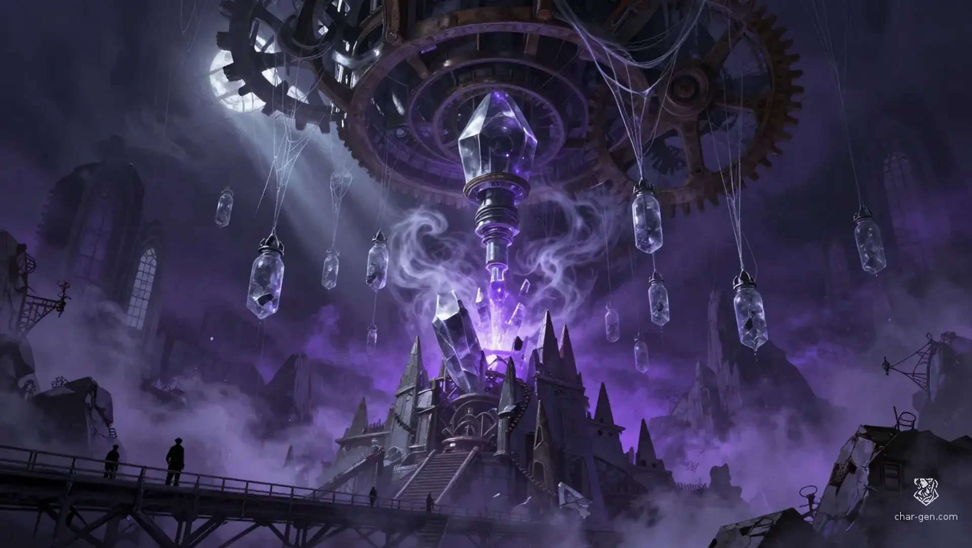 The Gossamer Siphon - AI-generated fantasy Quest