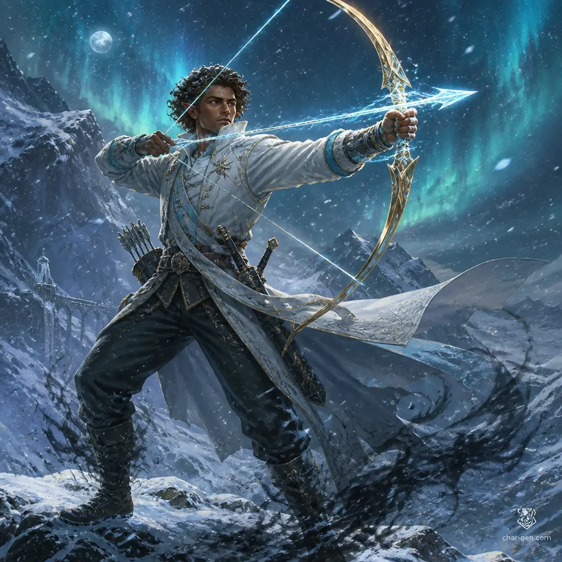 Narek Vashadze - AI-generated fantasy Character