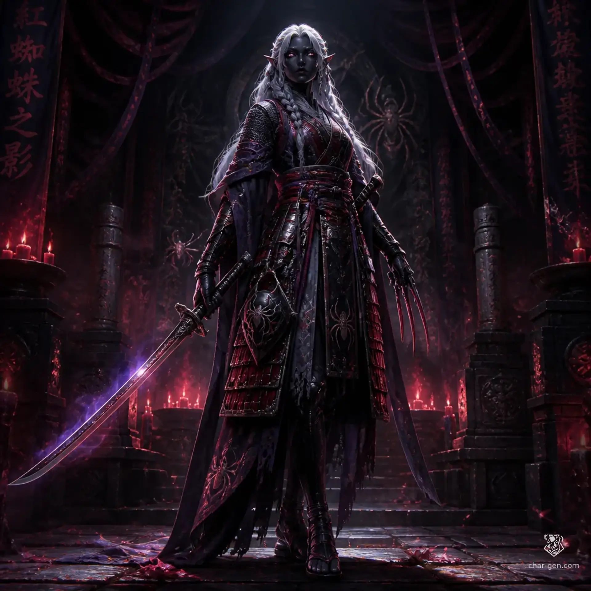 Aurelia Malys - AI-generated fantasy Character