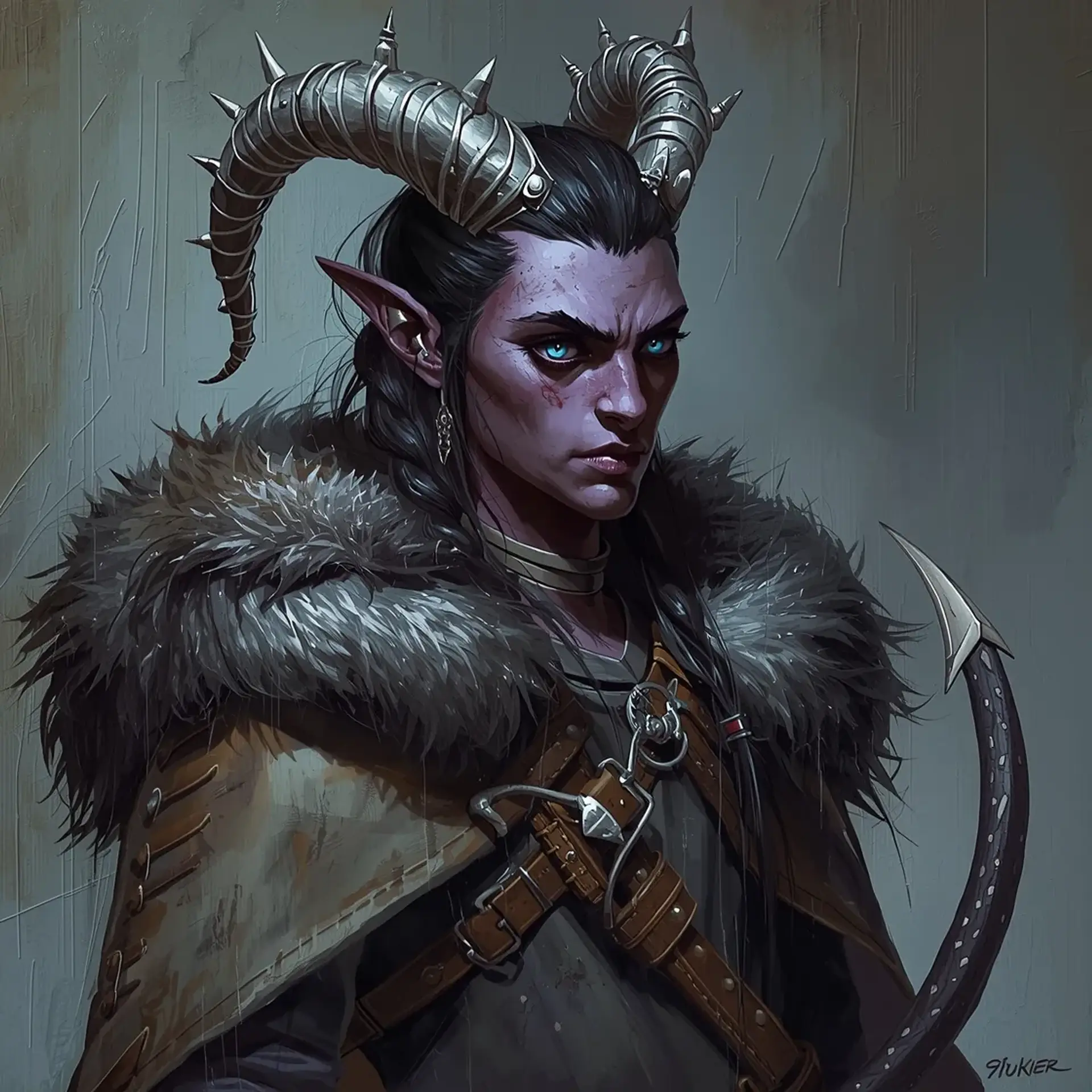 Kallista Echo Valerius - AI-generated fantasy NPC