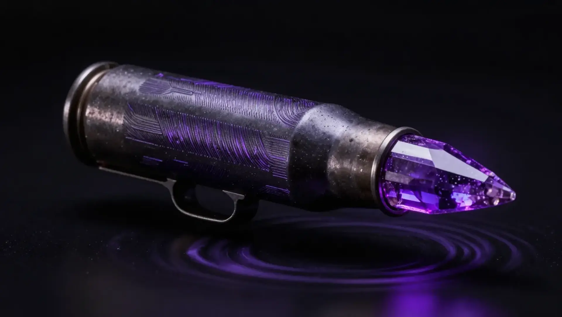 The Atrophy Caliber (12.7 x 55mm) - AI-generated fantasy Magic Item
