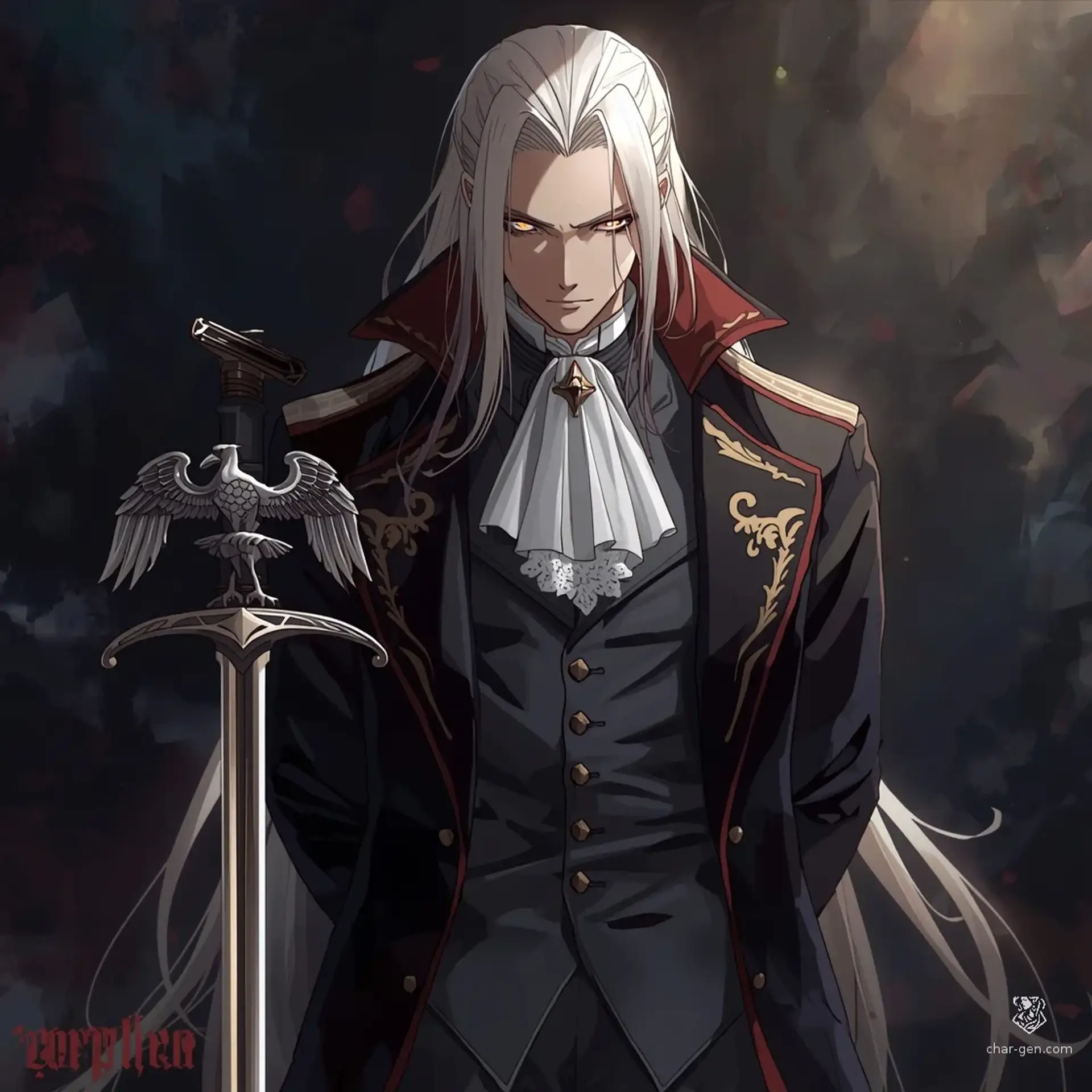 Lord Valerius Thorne-Vane - AI-generated fantasy NPC