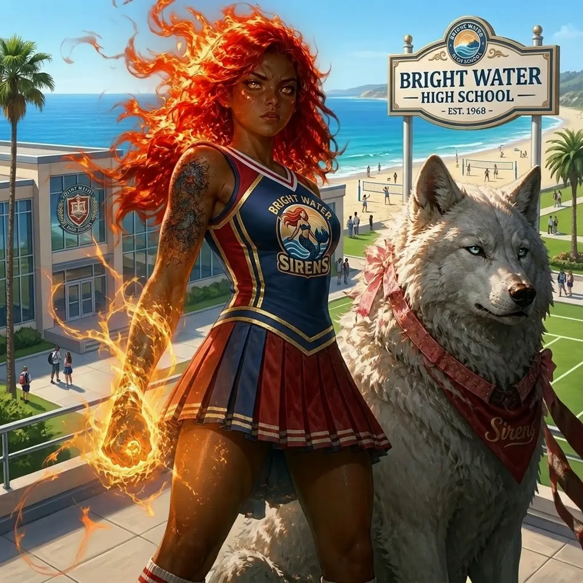 Amber Rose Wilson-Martinez - AI-generated fantasy Character