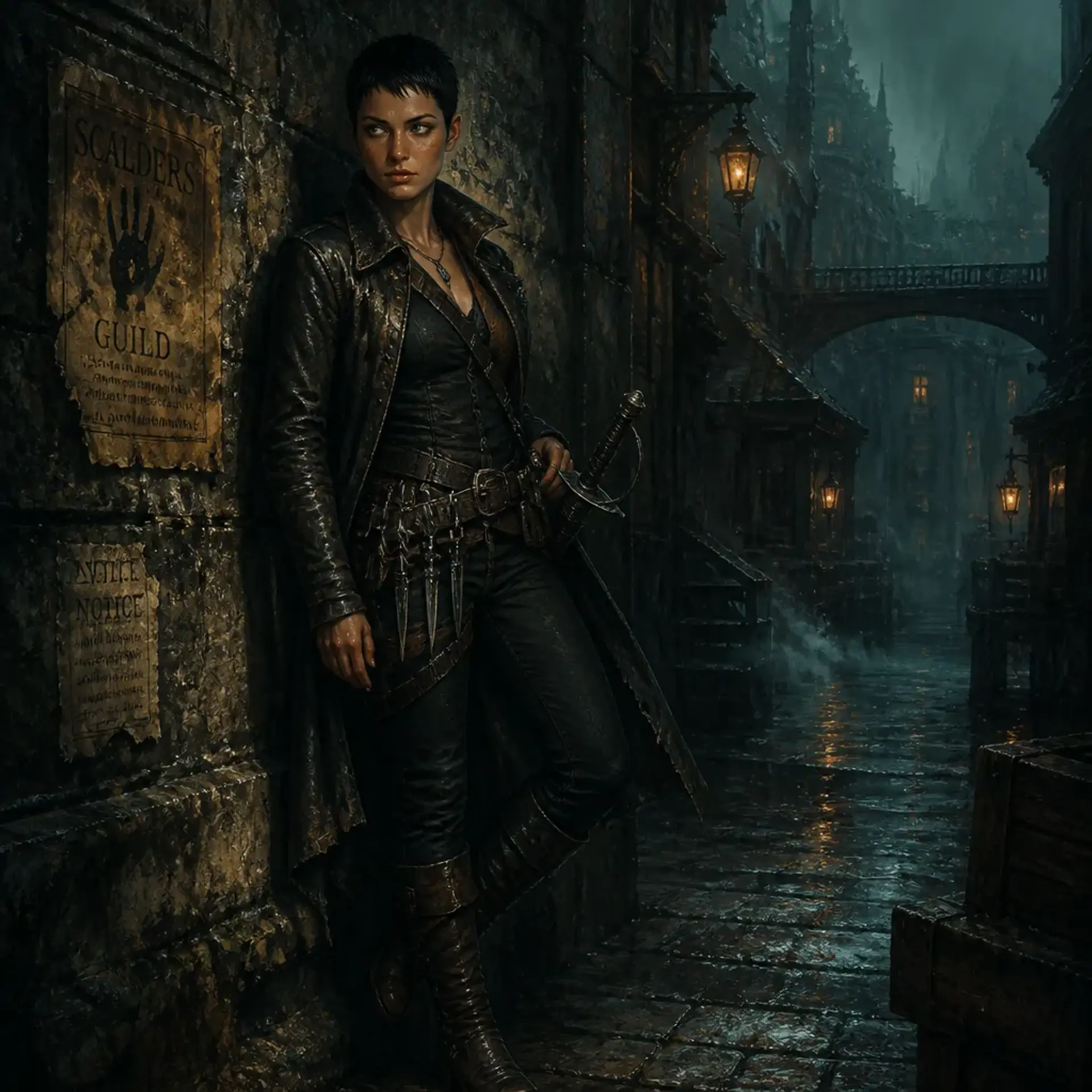 Eris - AI-generated fantasy Character