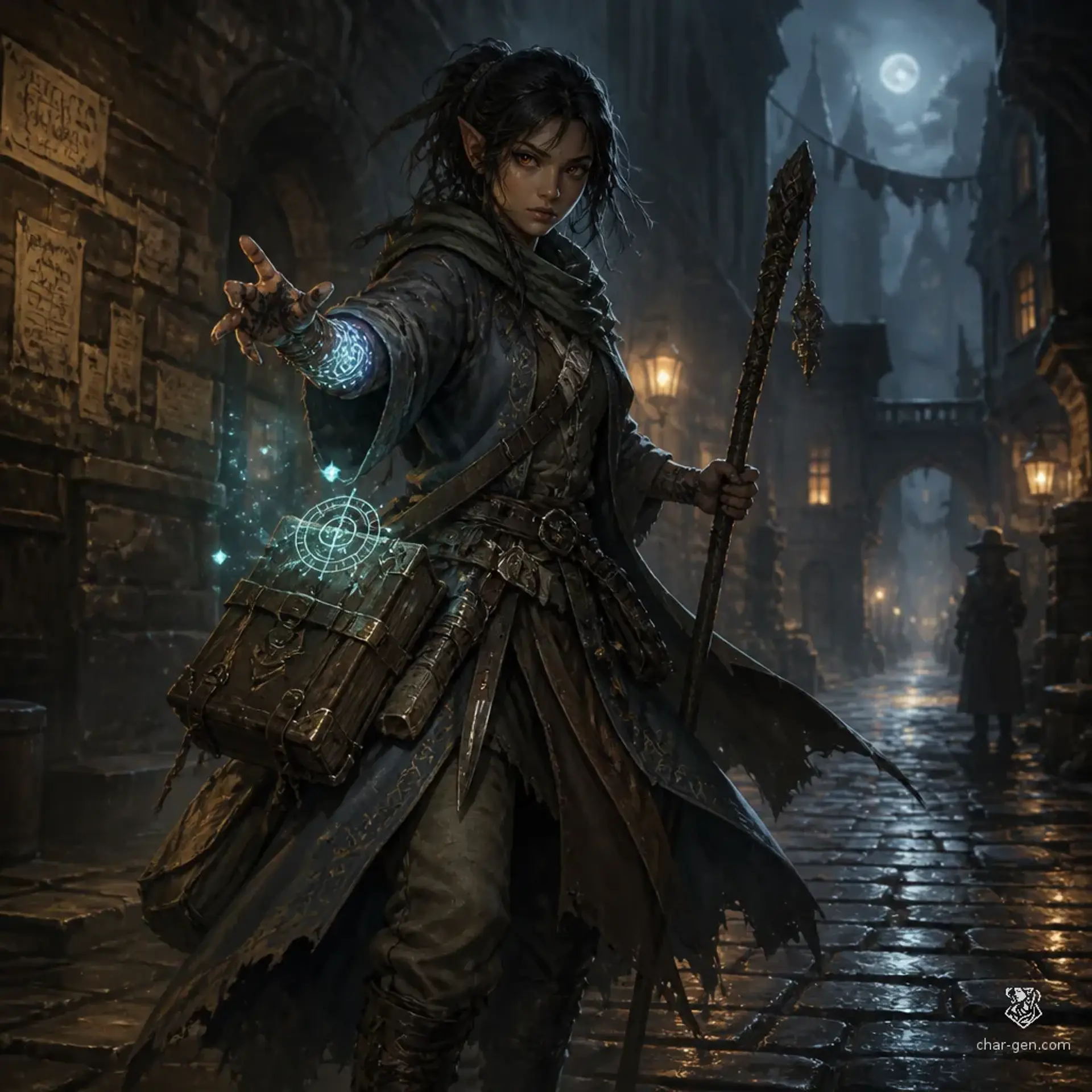 Eydis - AI-generated fantasy Character